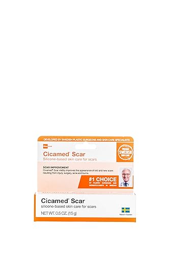 Miniatura 2 de Cicamed Tratamiento de cicatrices gel de corrección de reparación de eliminación de cicatrices transparente flexible silicona de grado médico para