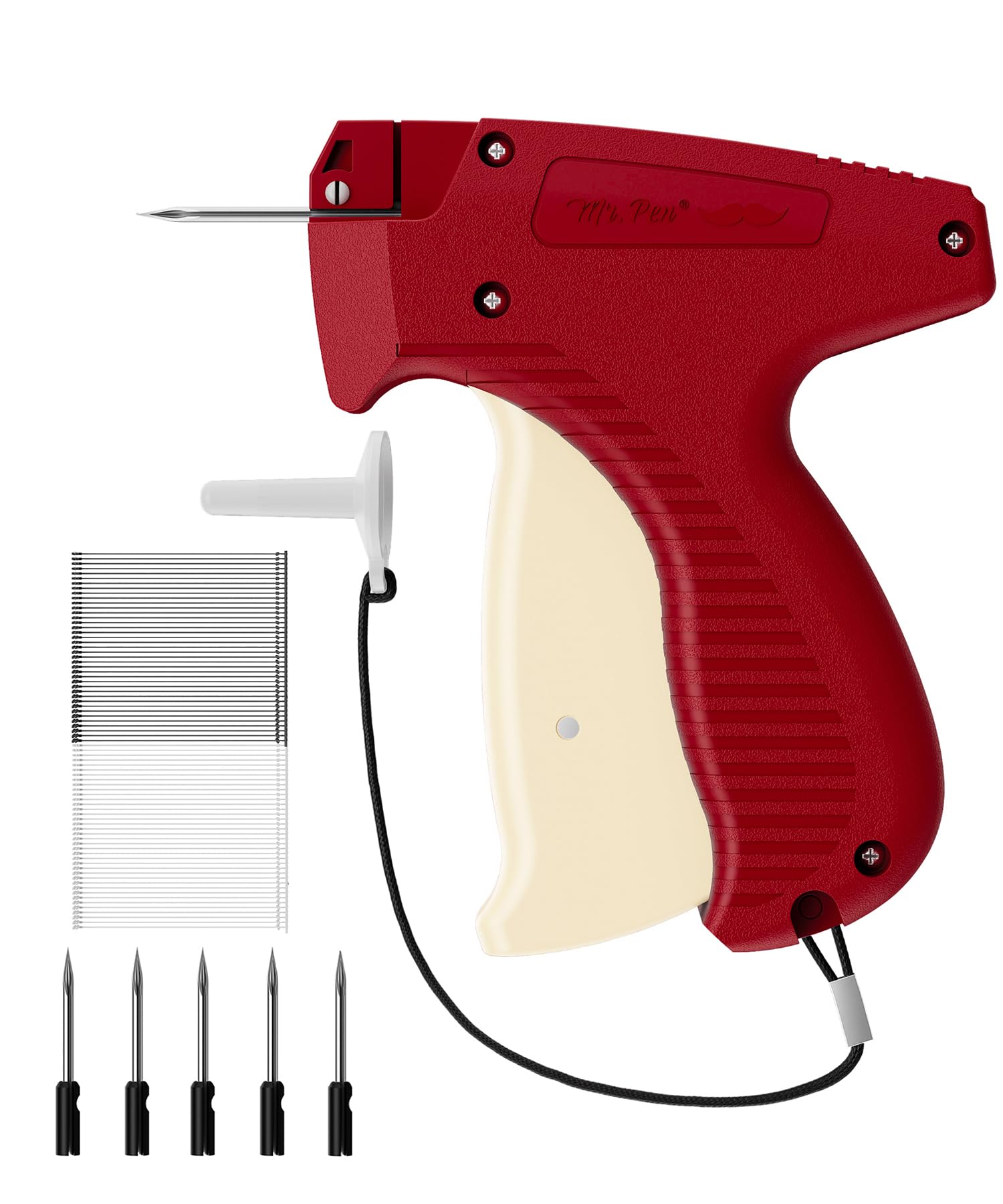 Mr. Pen- Price Tagging Gun, Hangtag Attacher with 1000 Black and 1000 White