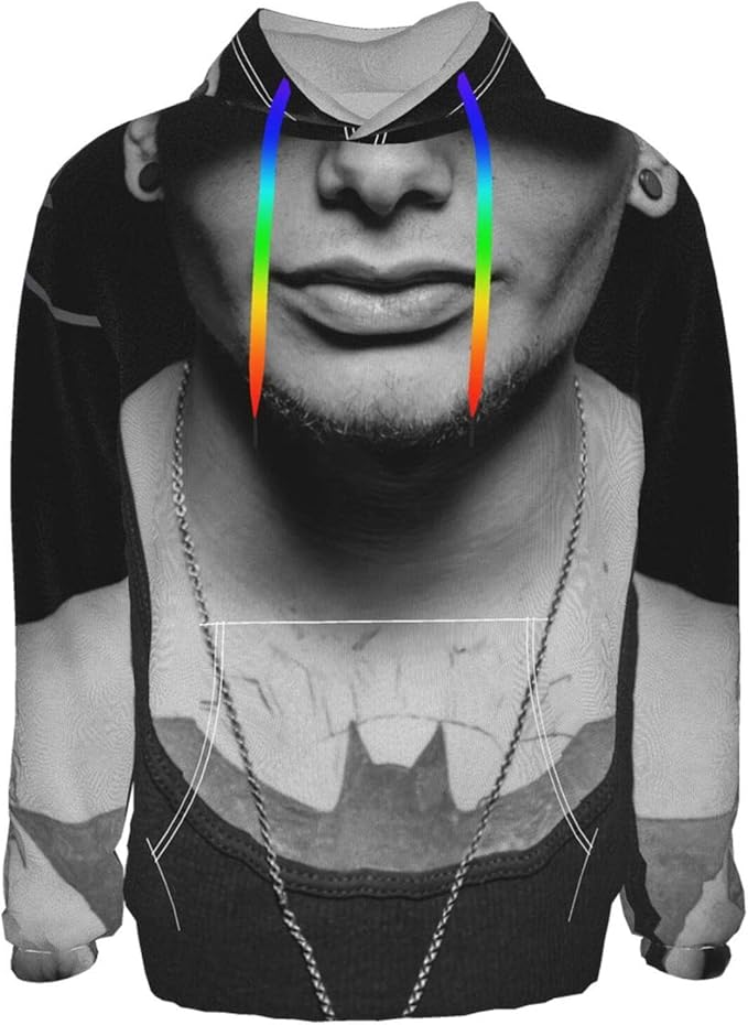 kane brown chapter Men 3D Printed Casual Pullover Hoodie with Big Pockets,Hooded