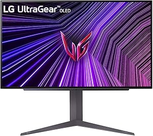 LG Ultragear 27GS93QE 27″ Gaming Monitor – OLED Panel QHD Resolution (2560×1440), 0.03ms GtG 240Hz, DisplayHDR TrueBlack 4…