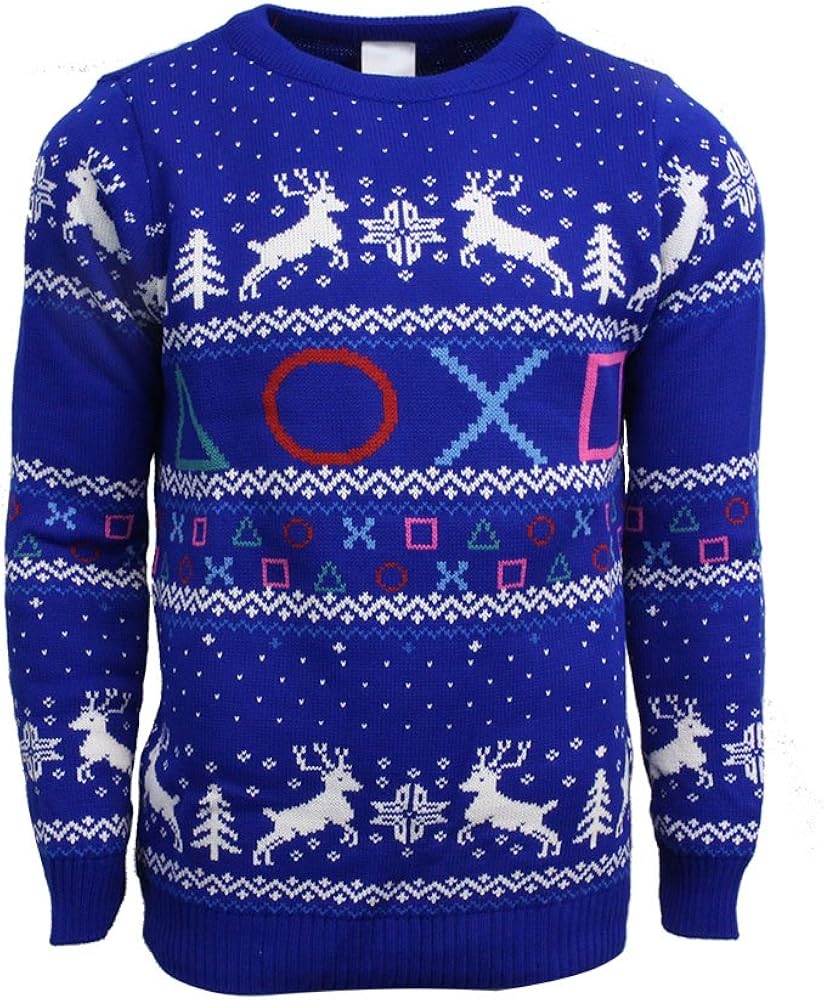 Playstation xmas sweater Clearance