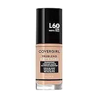 Vista 18 de Covergirl Trublend Base líquida mate D10 Golden Caramel, 1.014 onzas líquidas