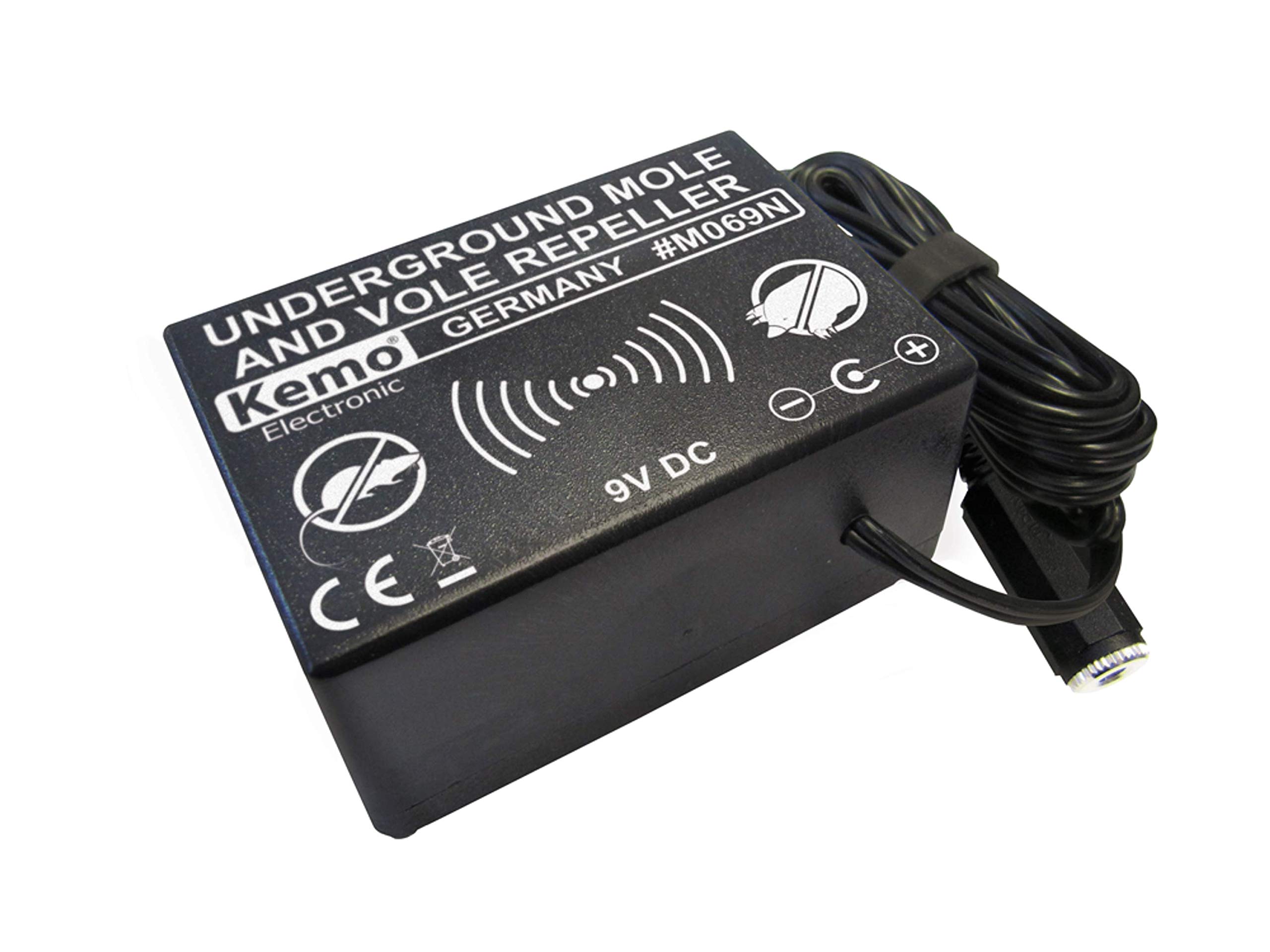 Best Price Square Kemo Underground Repeller Wühlmausvertreiber Vibration Wirkungsbereich 1000M² 1St.