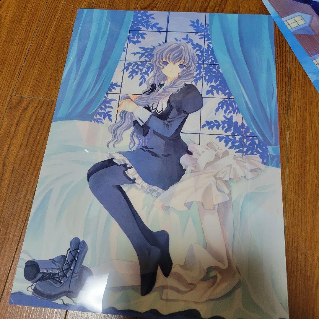 Amazon.co.jp: 5 ちょびっツ CLAMP 柚姫 クリアポスター 支度 朝 原作