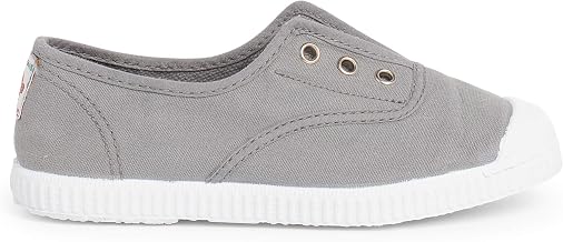 Pisamonas Canvas Rubber Toe Slip-On Sneakers