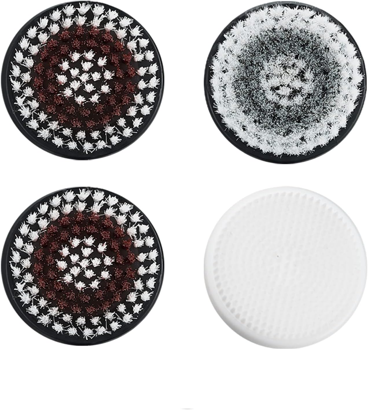 4 Replacement Brush Heads for Model OR-9088 IWEEL Model IW-9039 Facial Cleansing Brush Deep Pore Cleansing Gentle Exfoliating & Remove Blackhead Acne Exfoliating Soft Head Set