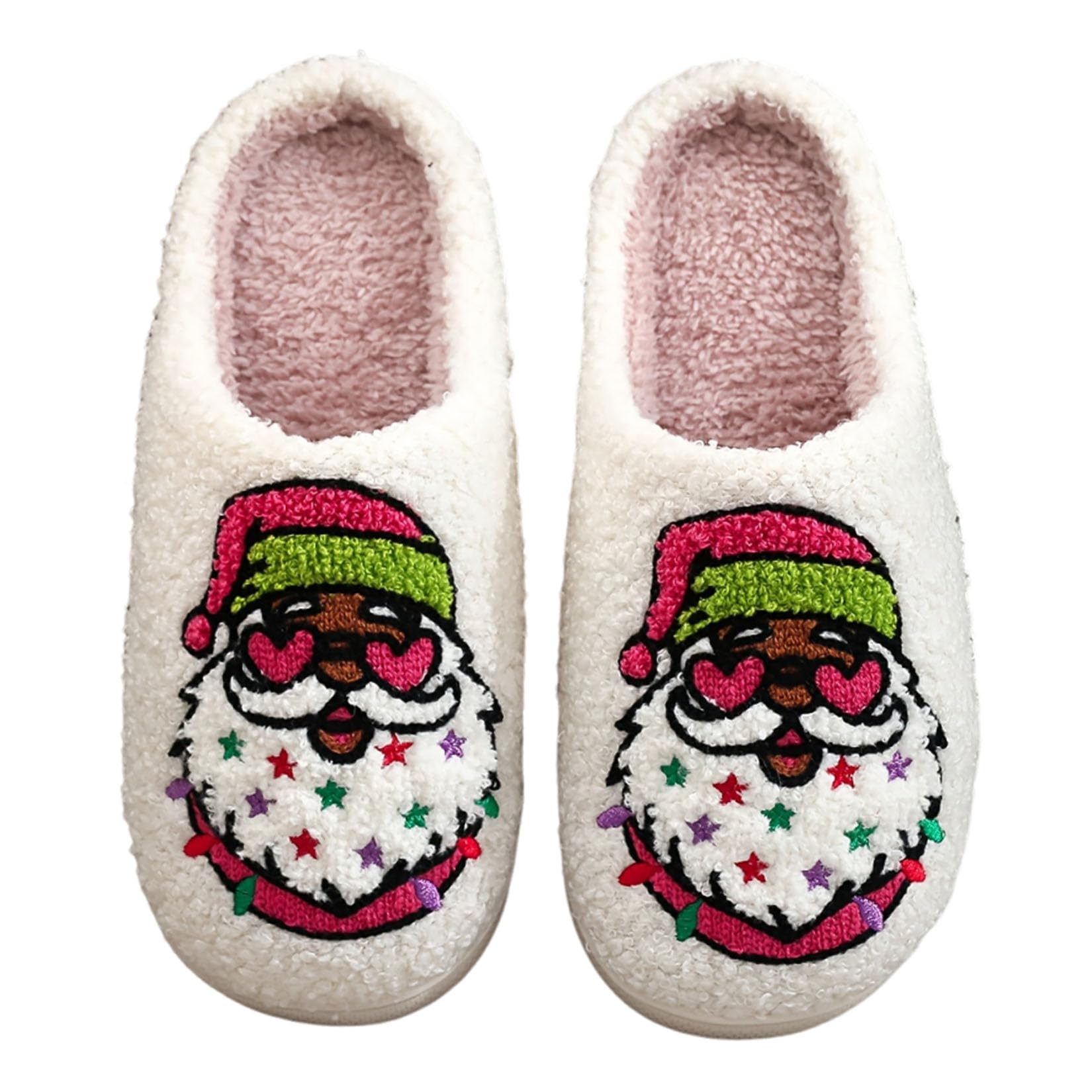 LNERIP Slippers Winter Womens Mens Fluffy Plush Slippers Animals Cute Cartoon House Slippers Cuddly Warm Shoes Indoor Outdoor Girls Women