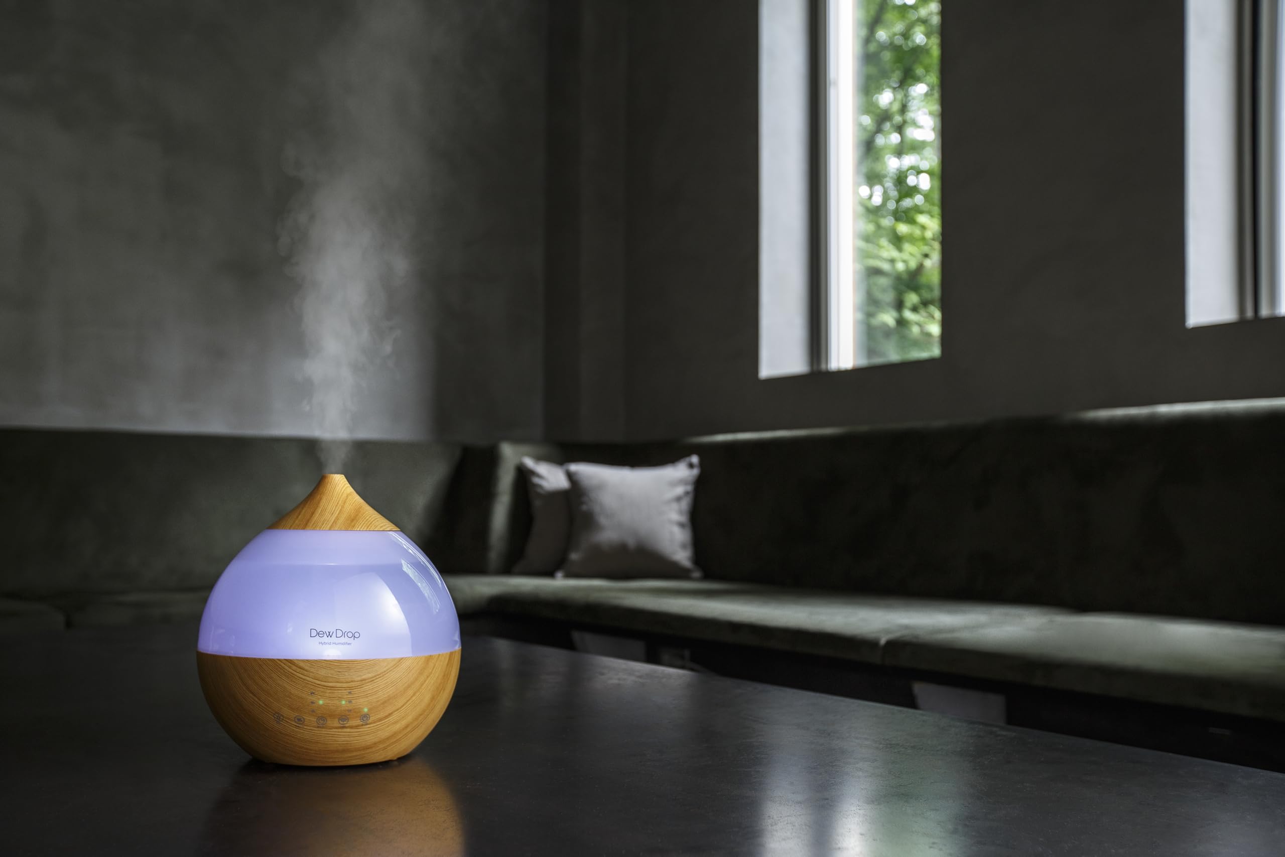 Amazon.co.jp: スリーアップ アロマ ハイブリッド加湿器 3.3L 最大加湿