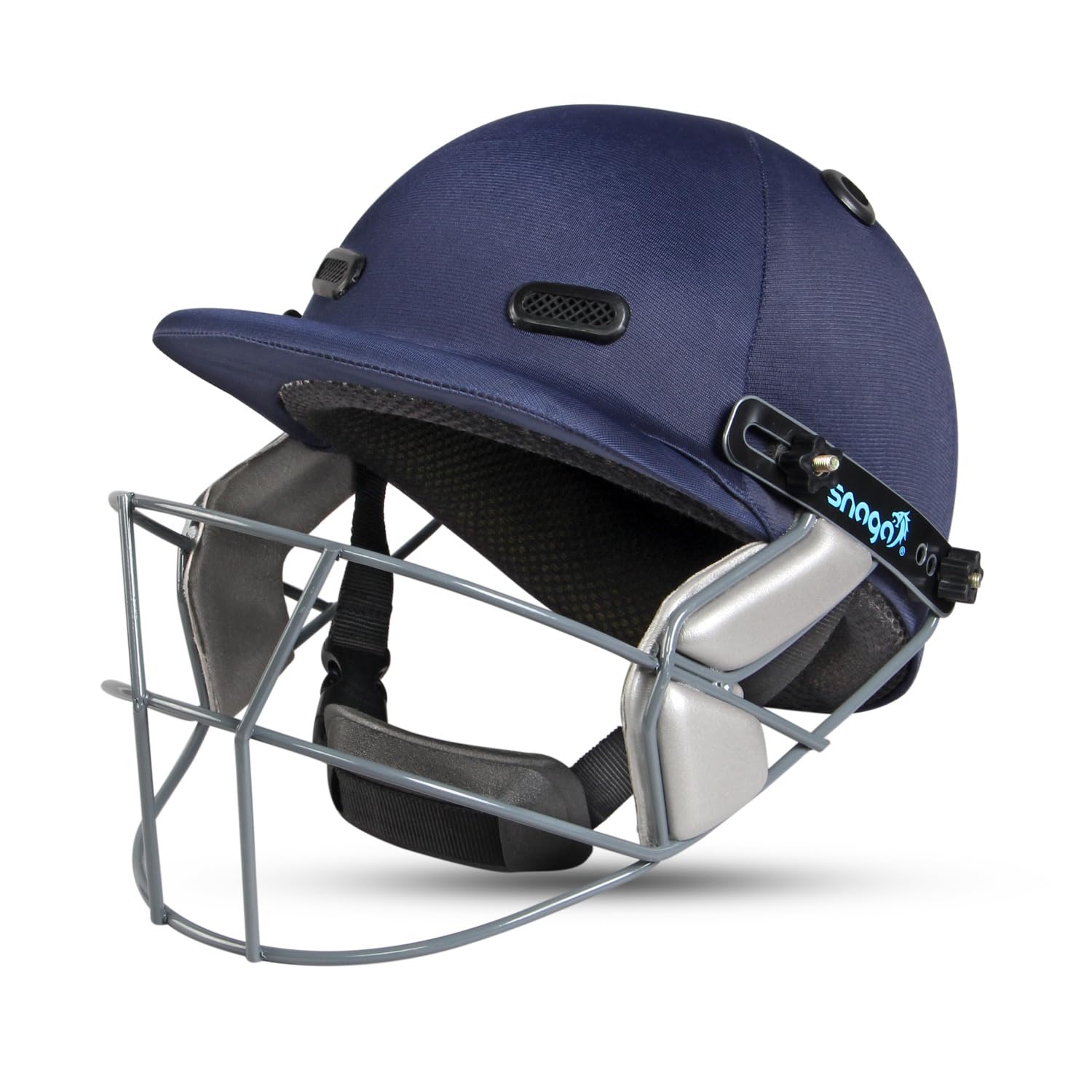 Snaga Cricket Helmet with Adjustable Strap, Better Protection and Cushioning, Comfortable Fit, Light Weight (S)-picture-32