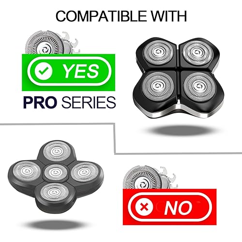 FlexSeries Pro 4 Replacement Blades | Head & Body Shaver