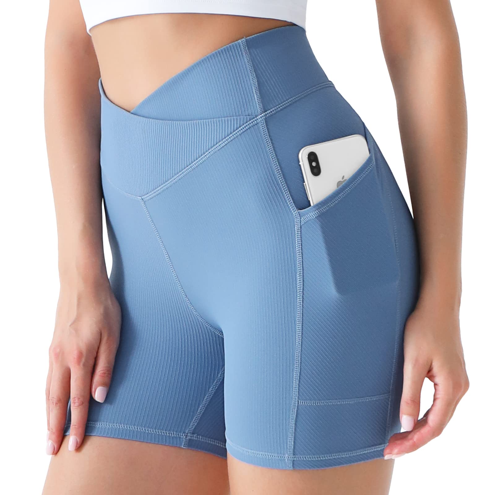Desol Hosen Damen Elegant Warme Hose Stoffhose Imitations-Co