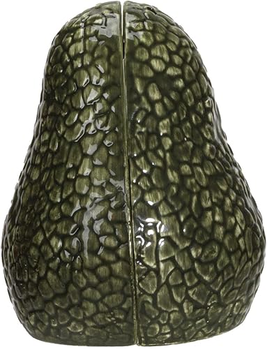 Miniatura 2 de Pacific Giftware Juego de salero y pimentero de cerámica con aguacate