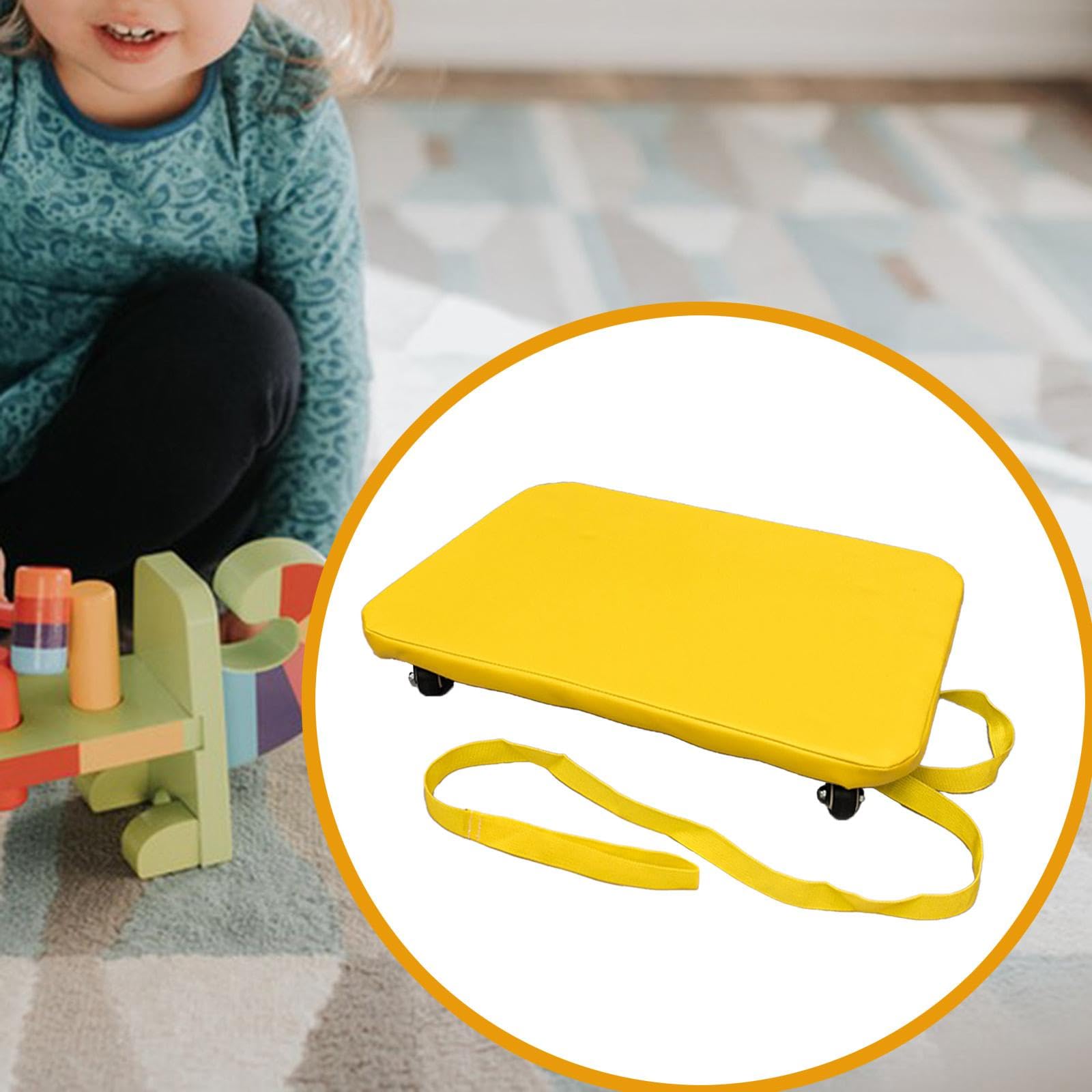 Monopattini con Rotazione di per L'allenamento Dell'equilibrio per Bambini con Tavola da Pavimento in Corda, Giocattolo Sensoriale per P