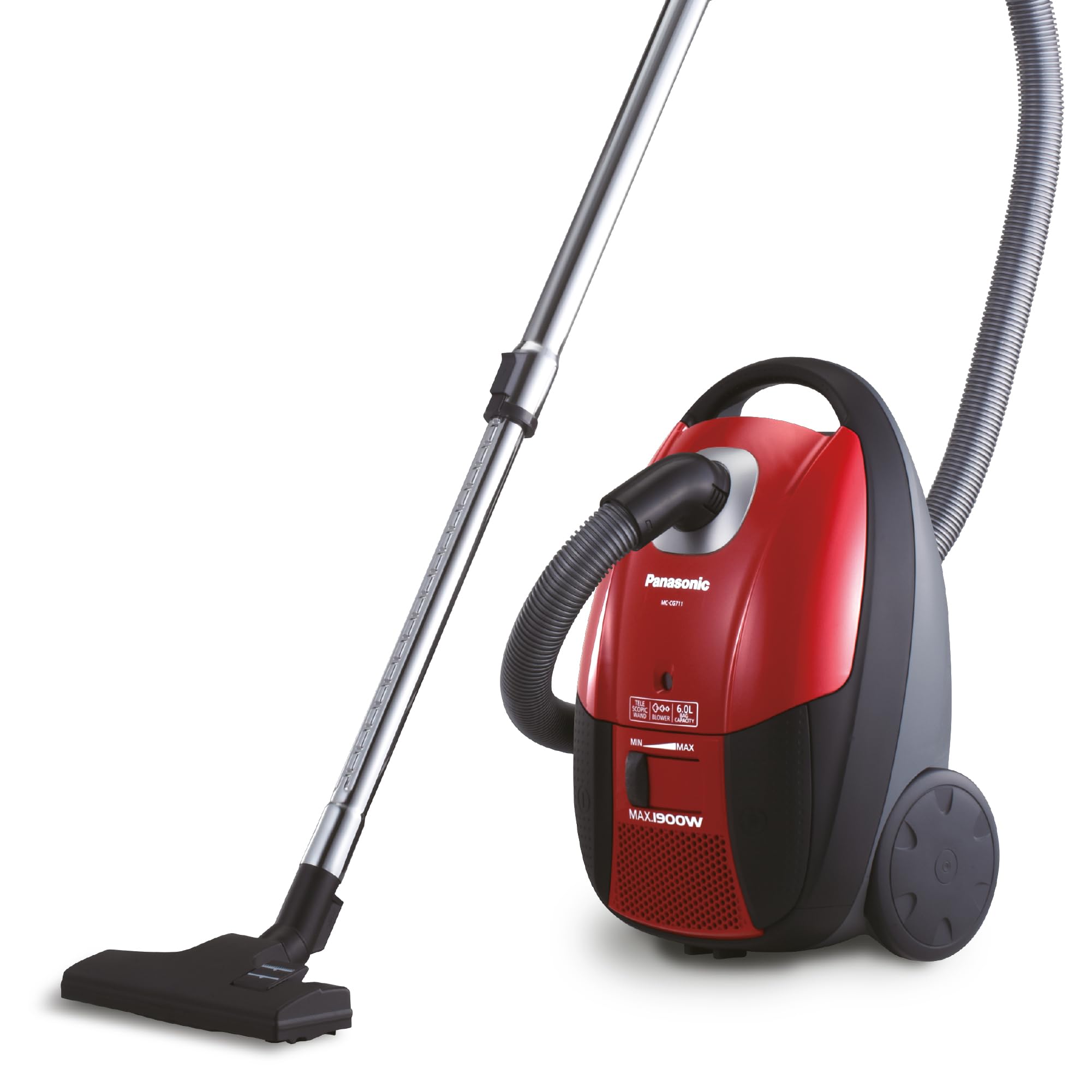 Panasonic Vacuum Cleaners, MC-CG711RA49(6L), Input Power 1900W