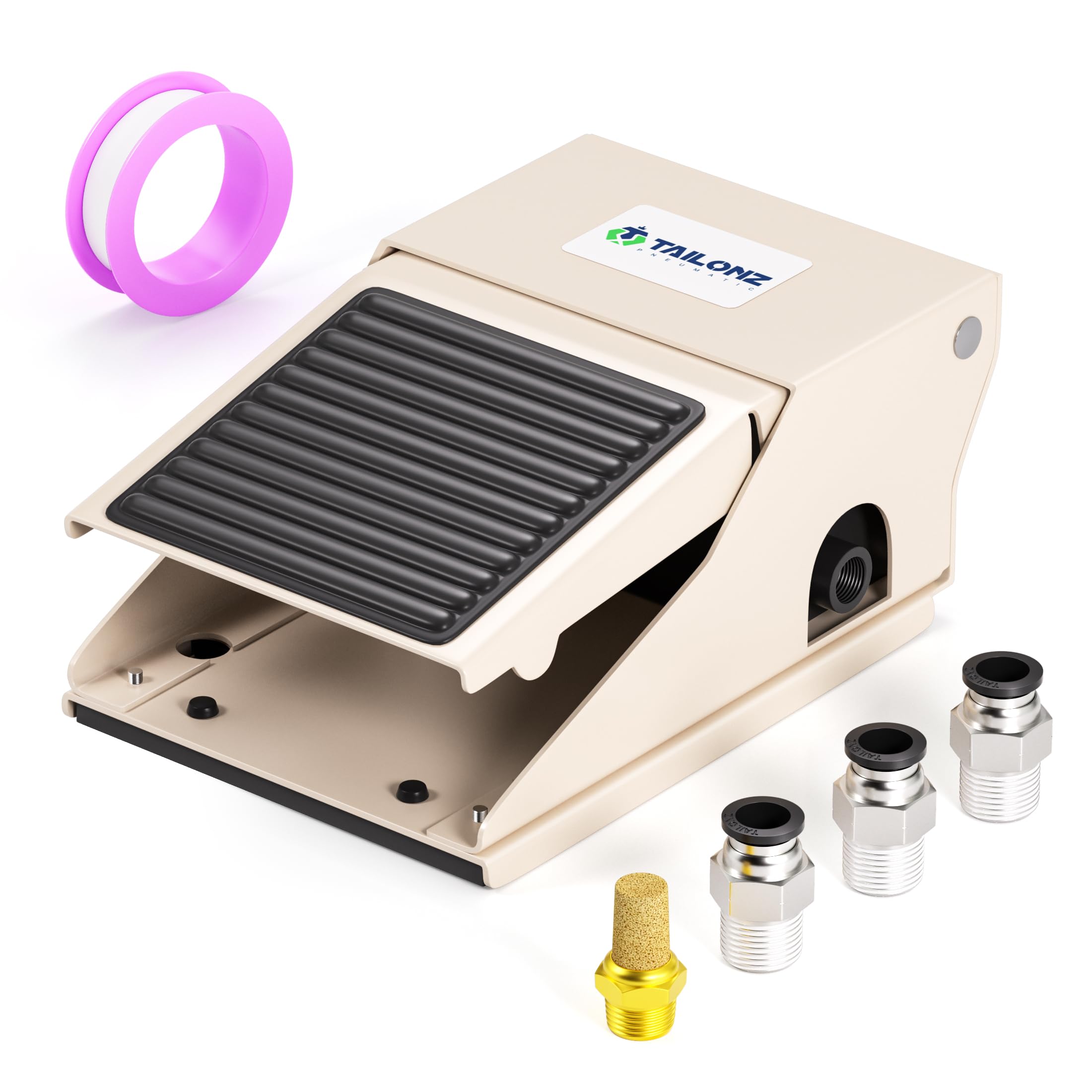 TAILONZ 1/4"NPT Pneumatic Foot Pedal Valve 3 Way 2 Position FV320 — Amazon image 9