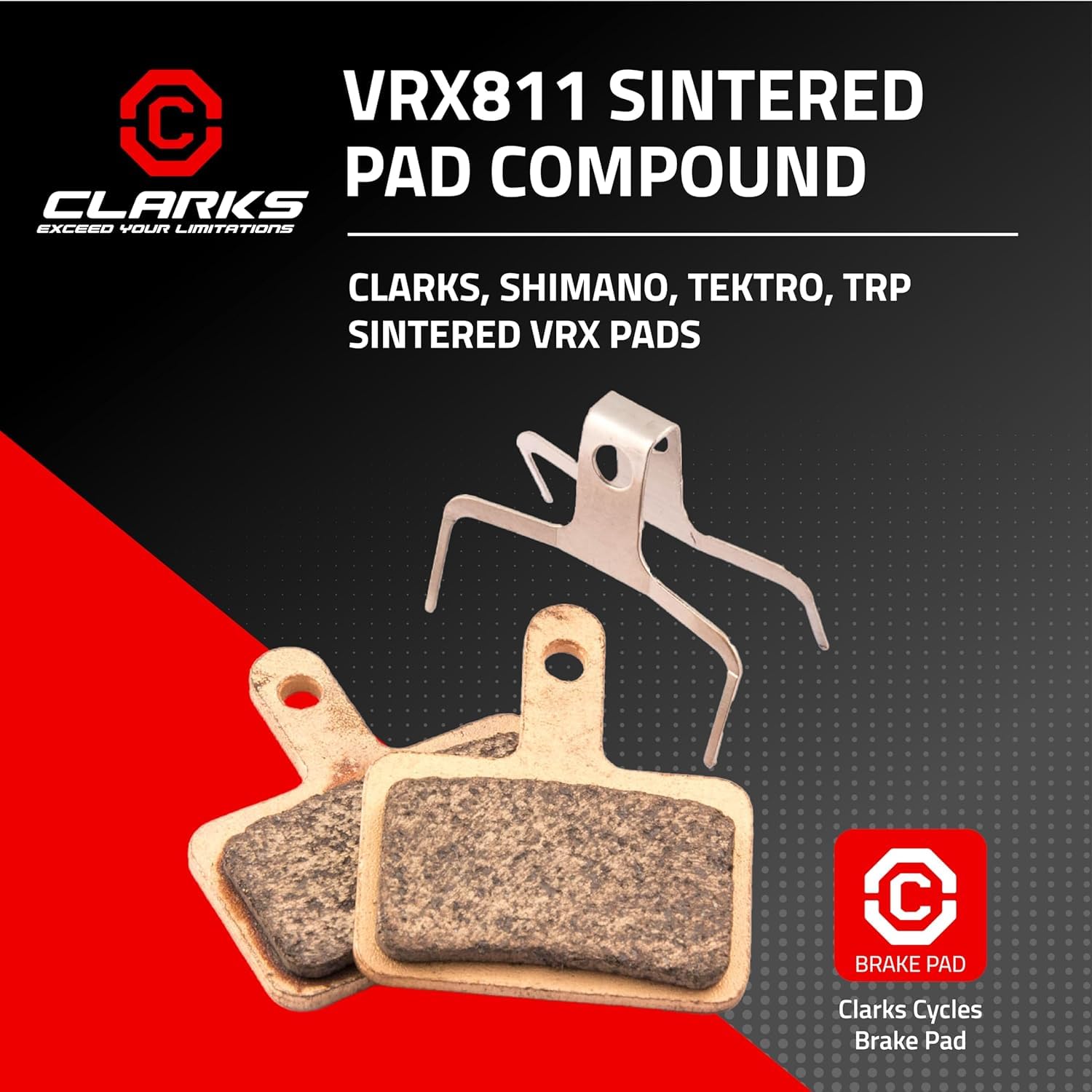 Shimano Galfer Bike Pro Brake Pad Saint - ZEE, Black, Standard