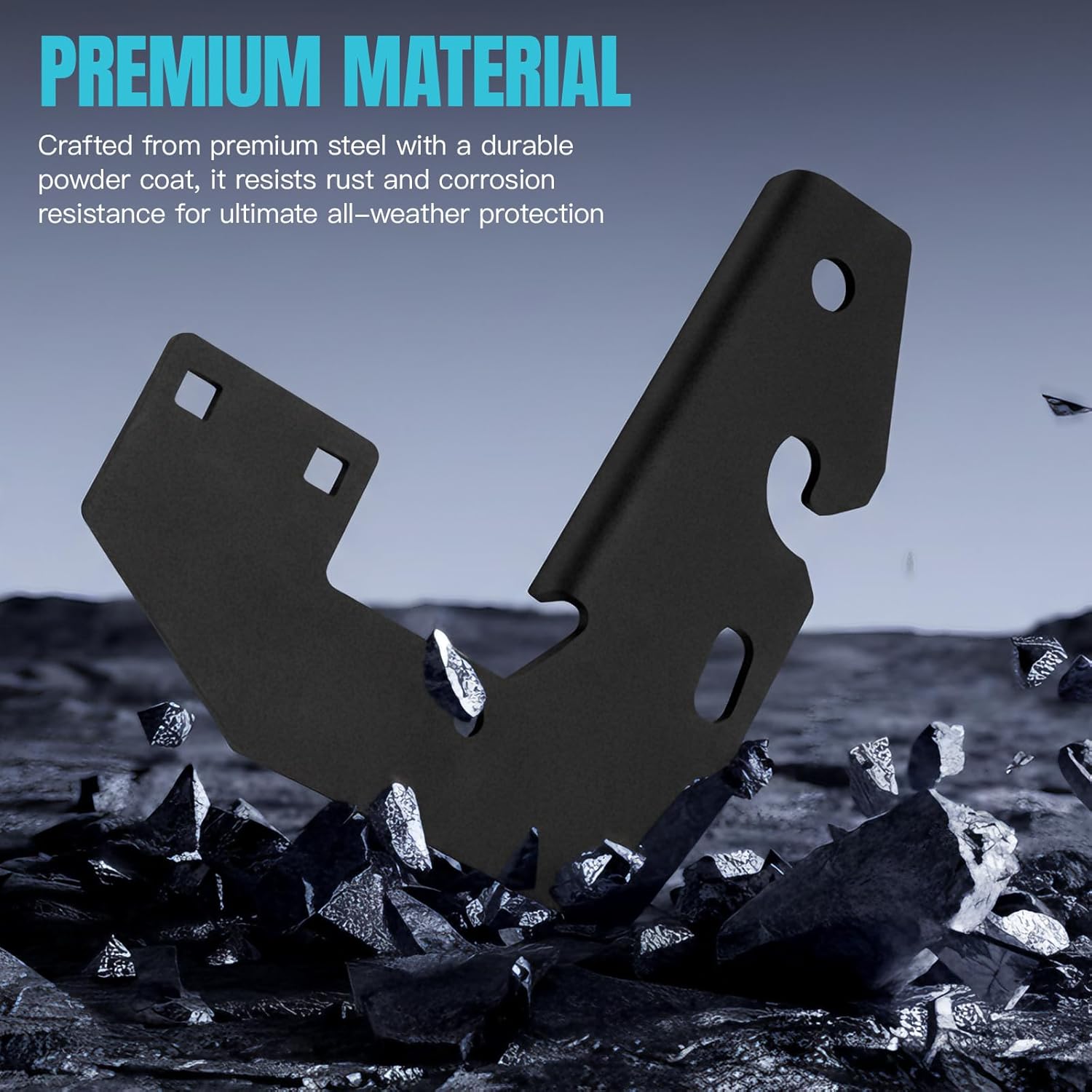 Heavy-Duty Snowplow Front Mount Brackets Kit Compatible for John Deere Tractor Replace for 46" Snowplow & Snow Sweeper Fits Part Numbers GXH24760 & GXH24761