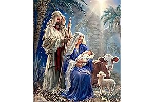 YPF Christmas Diamond Painting Nativity Scene