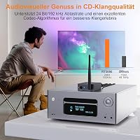 YMOO 3 az 1-ben Bluetooth adó-vevő, 20ms késleltetés, 320 méter hatótáv, TV/hangszóró/PC 4