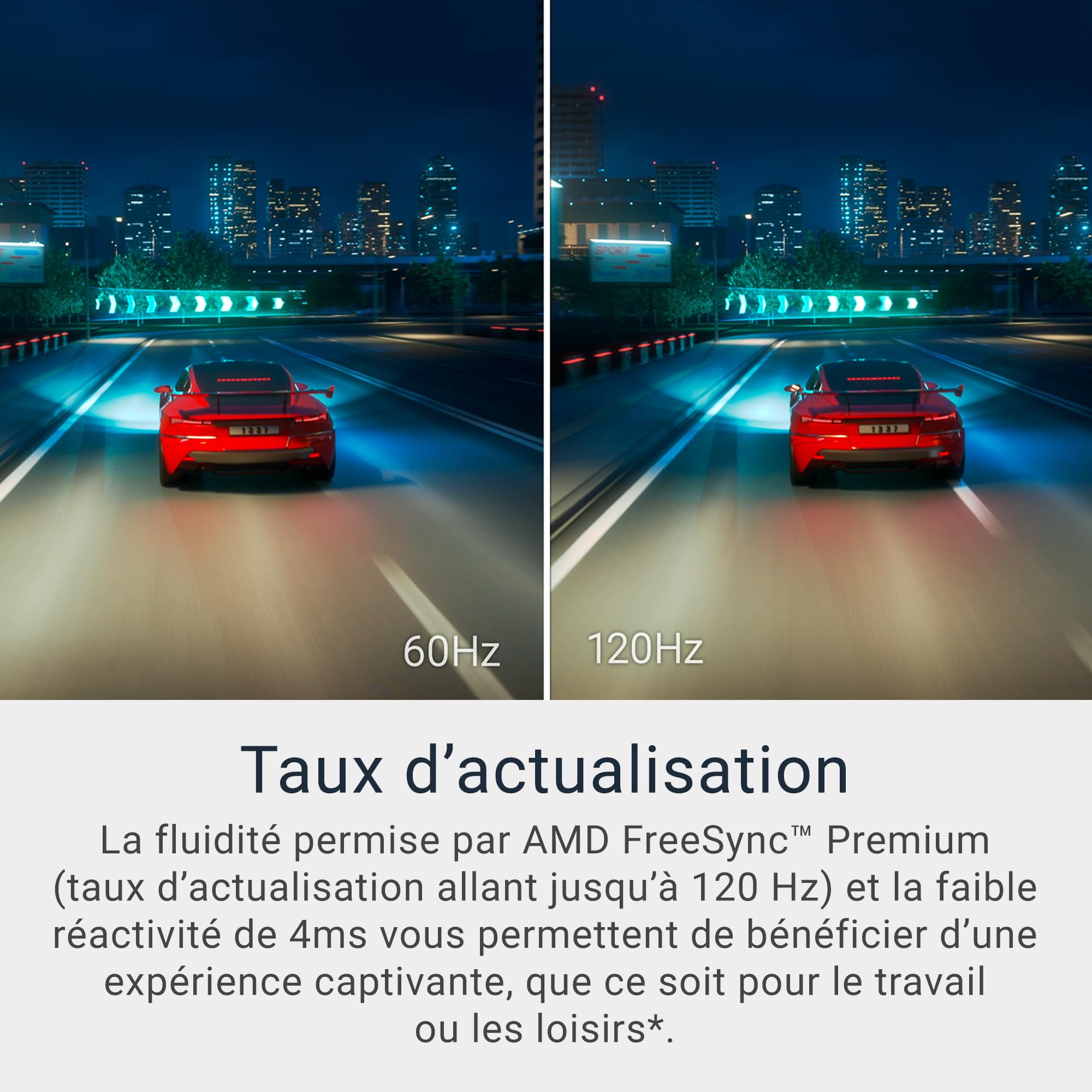Dell 27 Plus USB-C Écran PC - S2725QC, 4K UHD (3840x2160), 120Hz, IPS, 4ms, AMD FreeSync Premium, 99% sRGB, Réglage en Hauteur, Haut-parleurs intégrés, 2 USB-C, 2 HDMI, 2 USB, Garantie 3 Ans