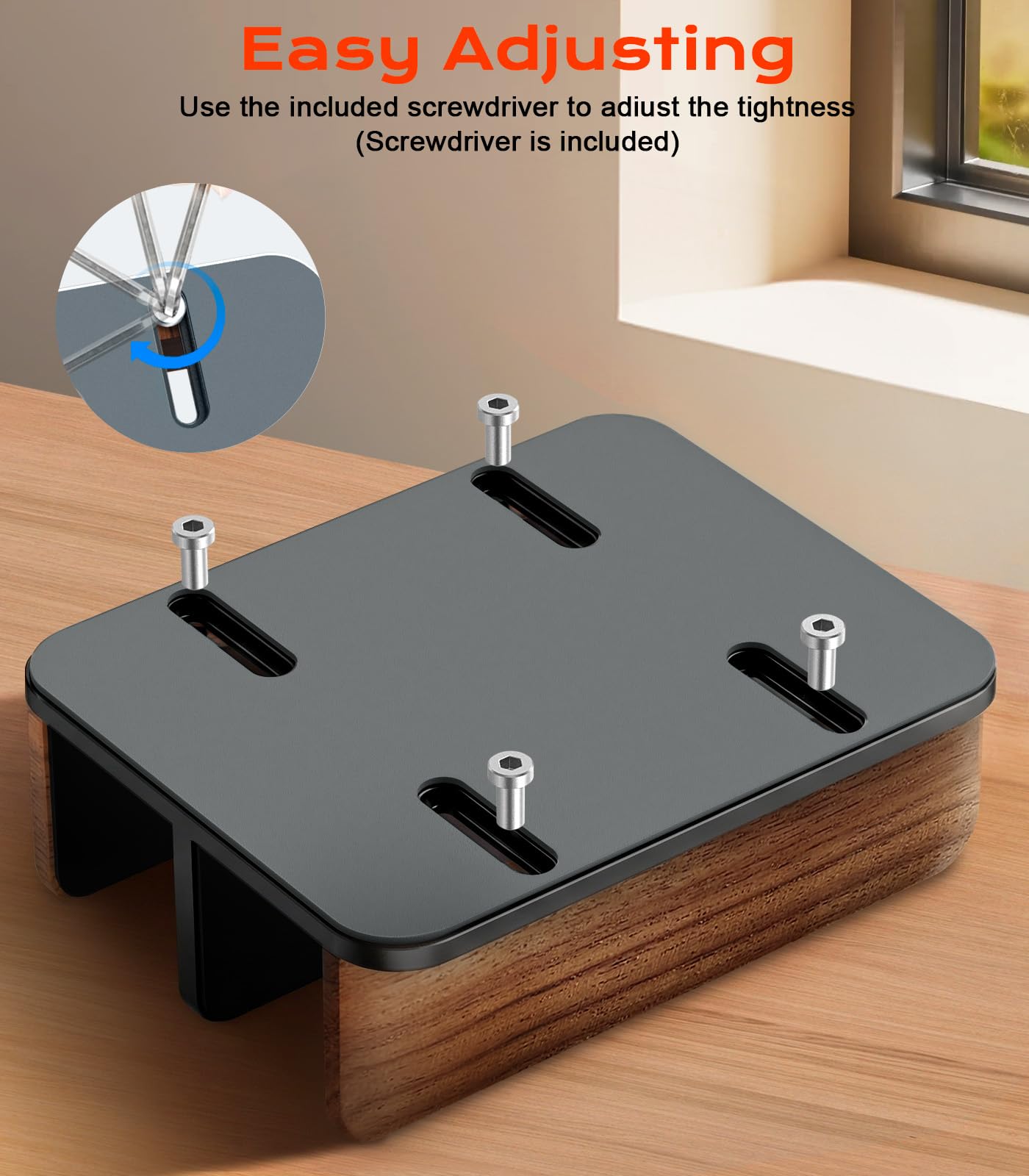 JCZT Soporte vertical para laptop, soporte doble para laptop con base de aleación de aluminio ajustable, compatible con todos los MacBok/Surface/Samsung/HP/Dell/Chrome Book (negro)