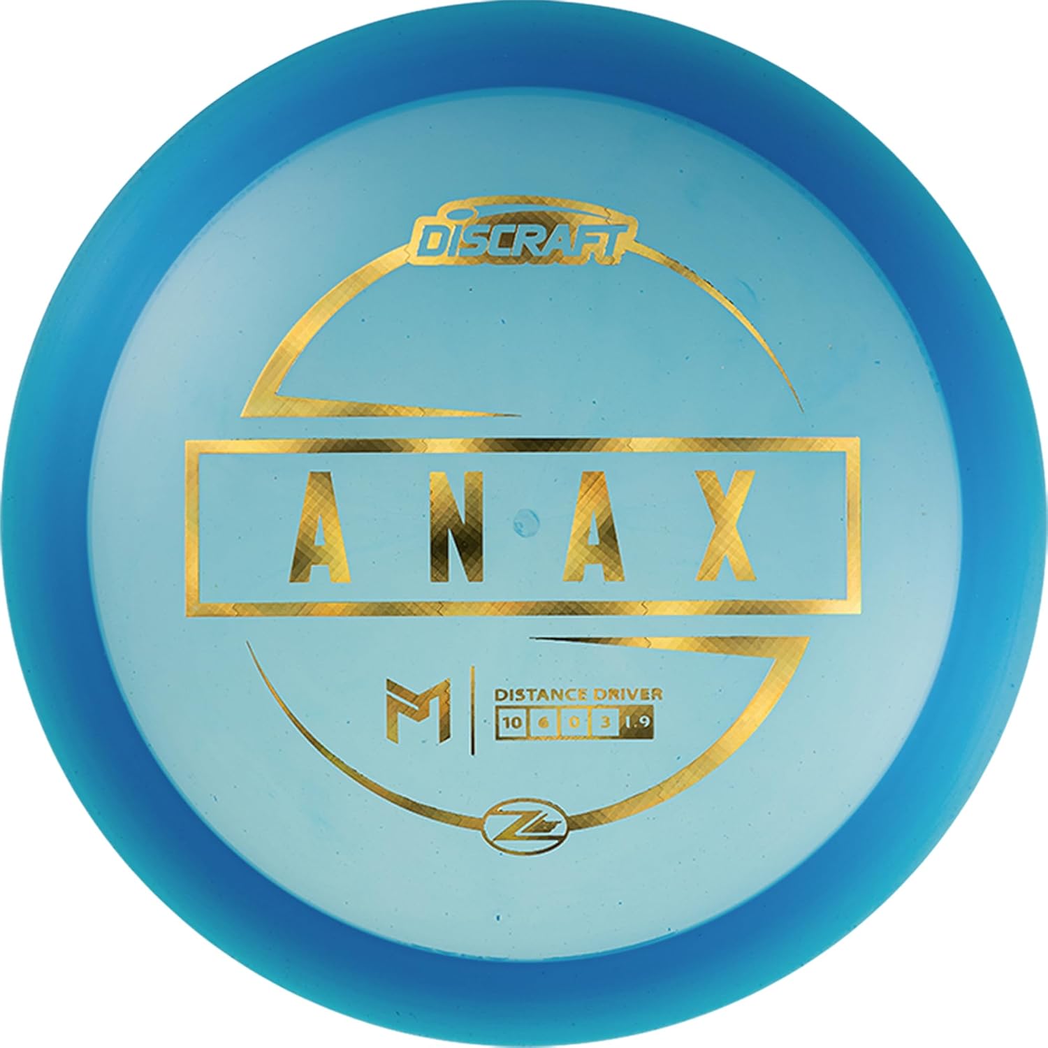 Discraft Paul McBeth Z Lite Anax 160-166 Gram Distance Driver Disc Golf Disc