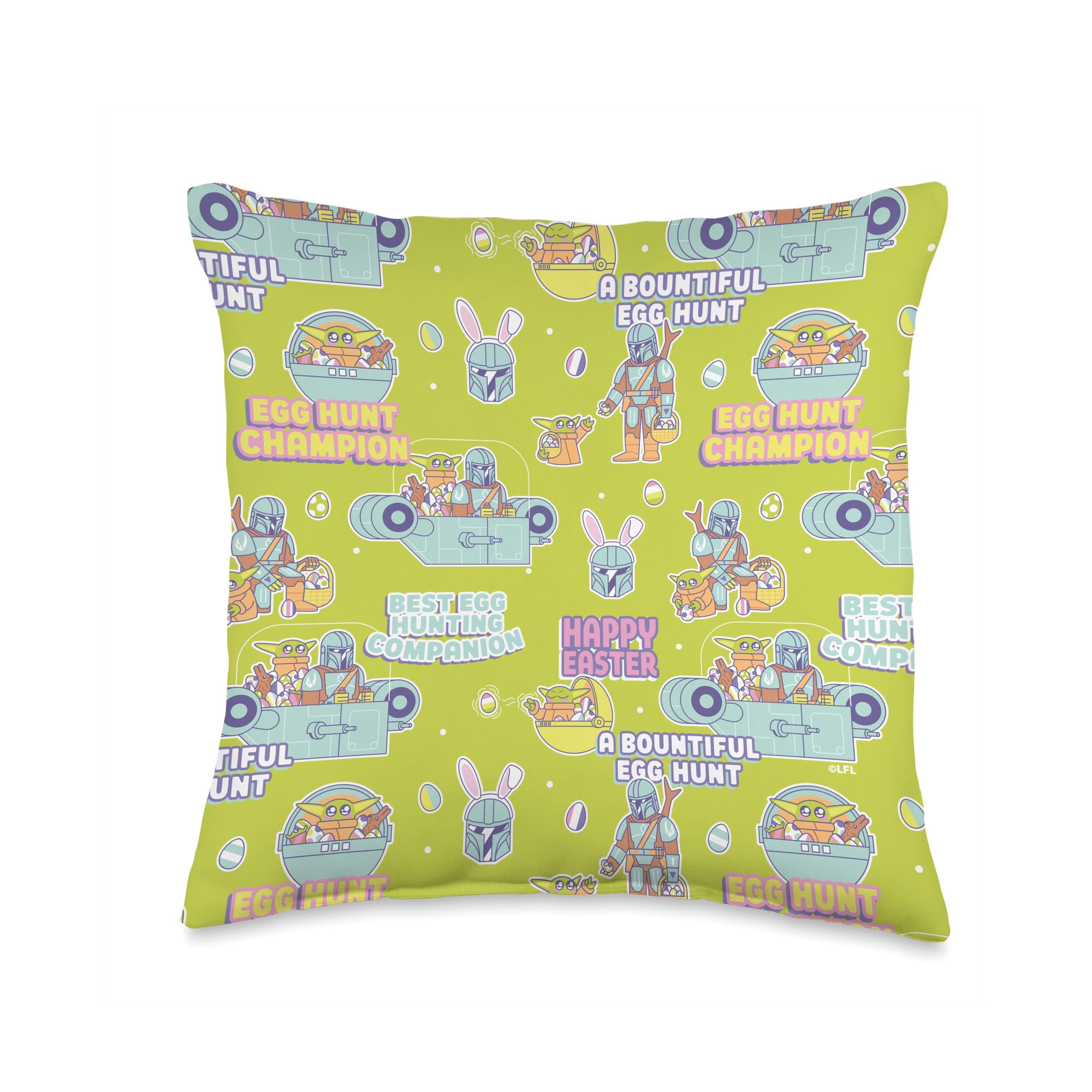 Coussin Grogu Star Wars pour décorer votre salon au printemps