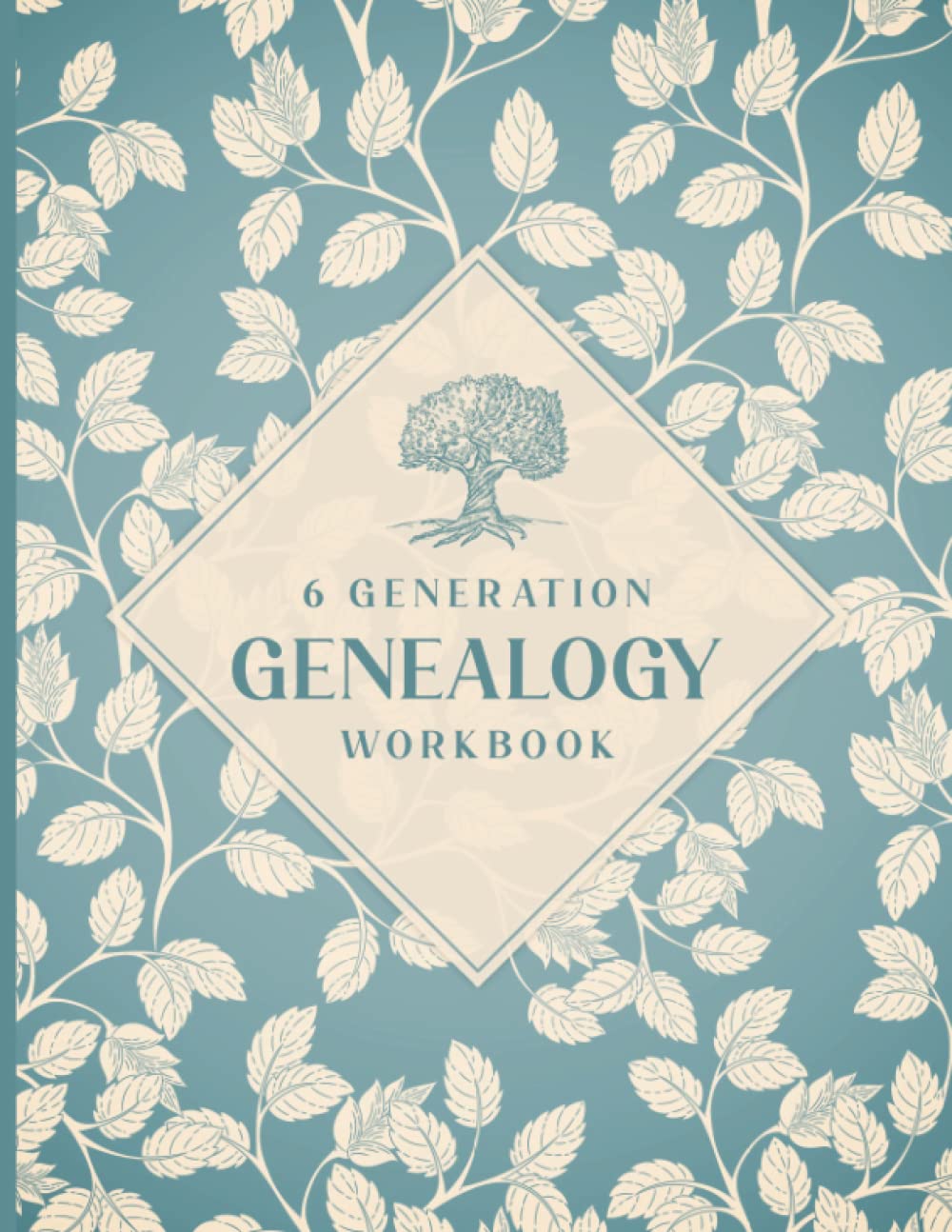 Buy 6 Generations Genealogy Workbook Family Tree Chart To Fill In 6