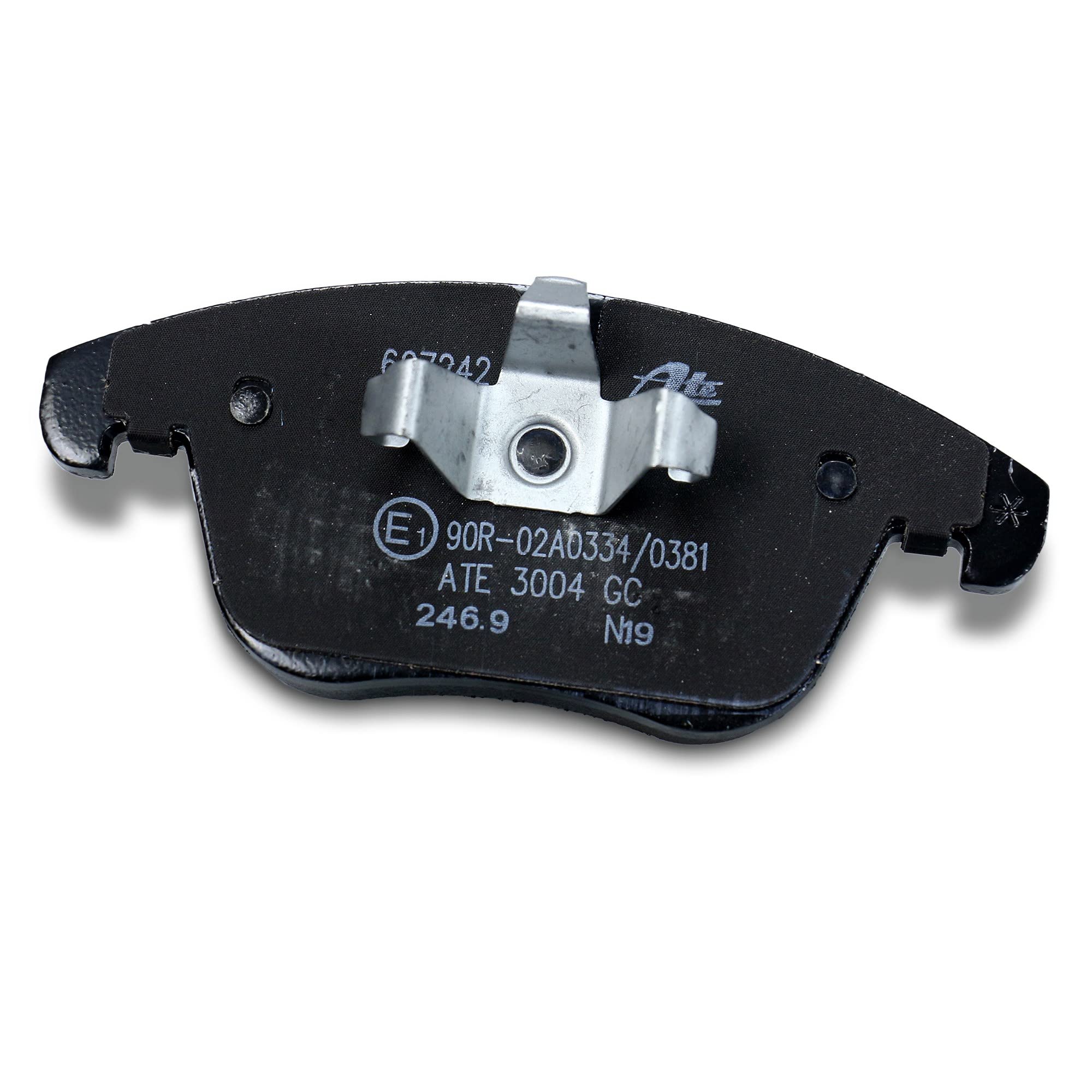 ATE Kit pastiglie freni Anteriore Con contatto segnalazione usura 13.0460-7242.2 Compatibilità con VW TIGUAN 5N SHARAN 7N1, 7N2 TIGUAN VAN 5N, AUDI Q3 8UB, 8UG, SEAT Alhambra 710, 711 | 13.0460-7242.2 Compatibilità con VW TIGUAN 5N SHARAN 7N1, 7N2 TIGUAN