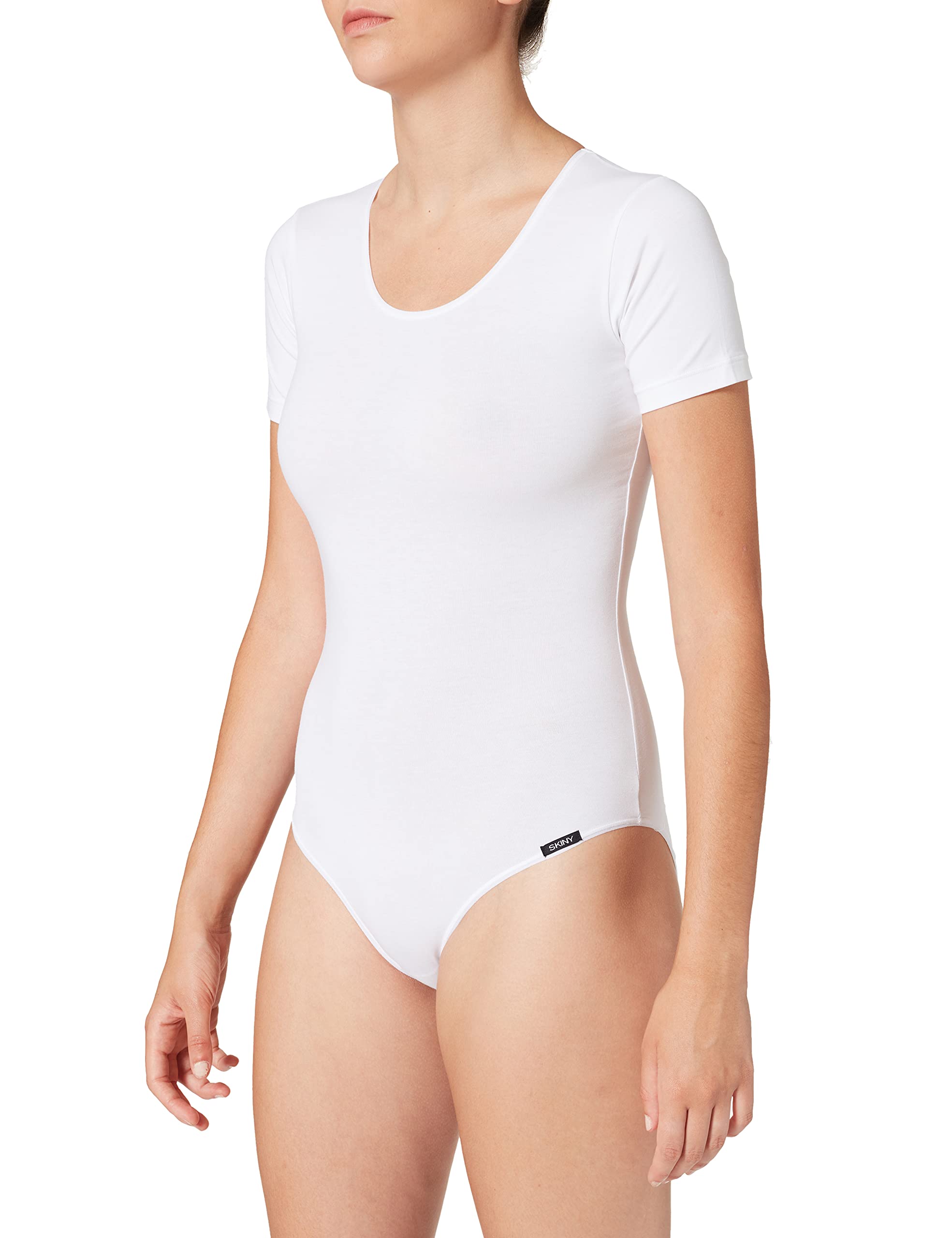 Skiny Women's Bodywear Underwear - White - Weiß (0500 WHITE) - 12 (Brand size: 38)