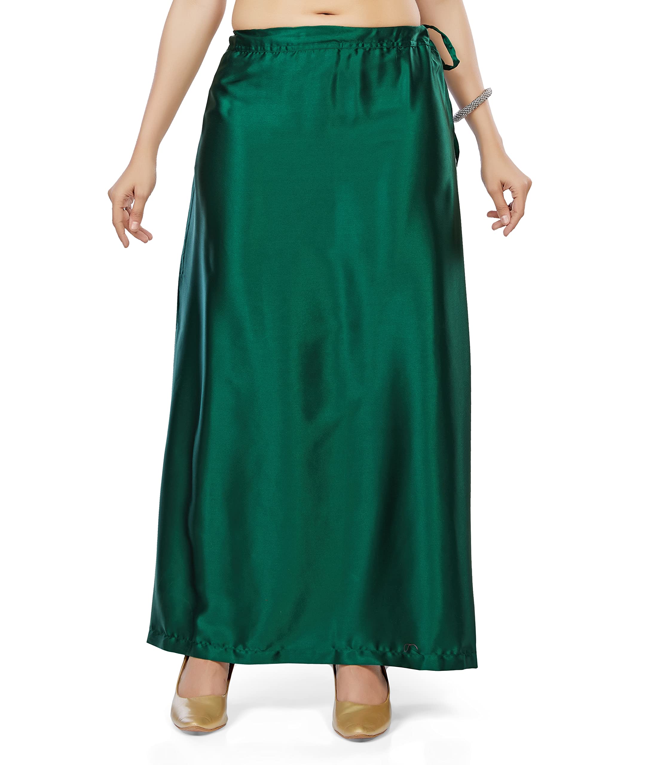 Women's Satin Saree Petticoat Saree Underskirt-image-23