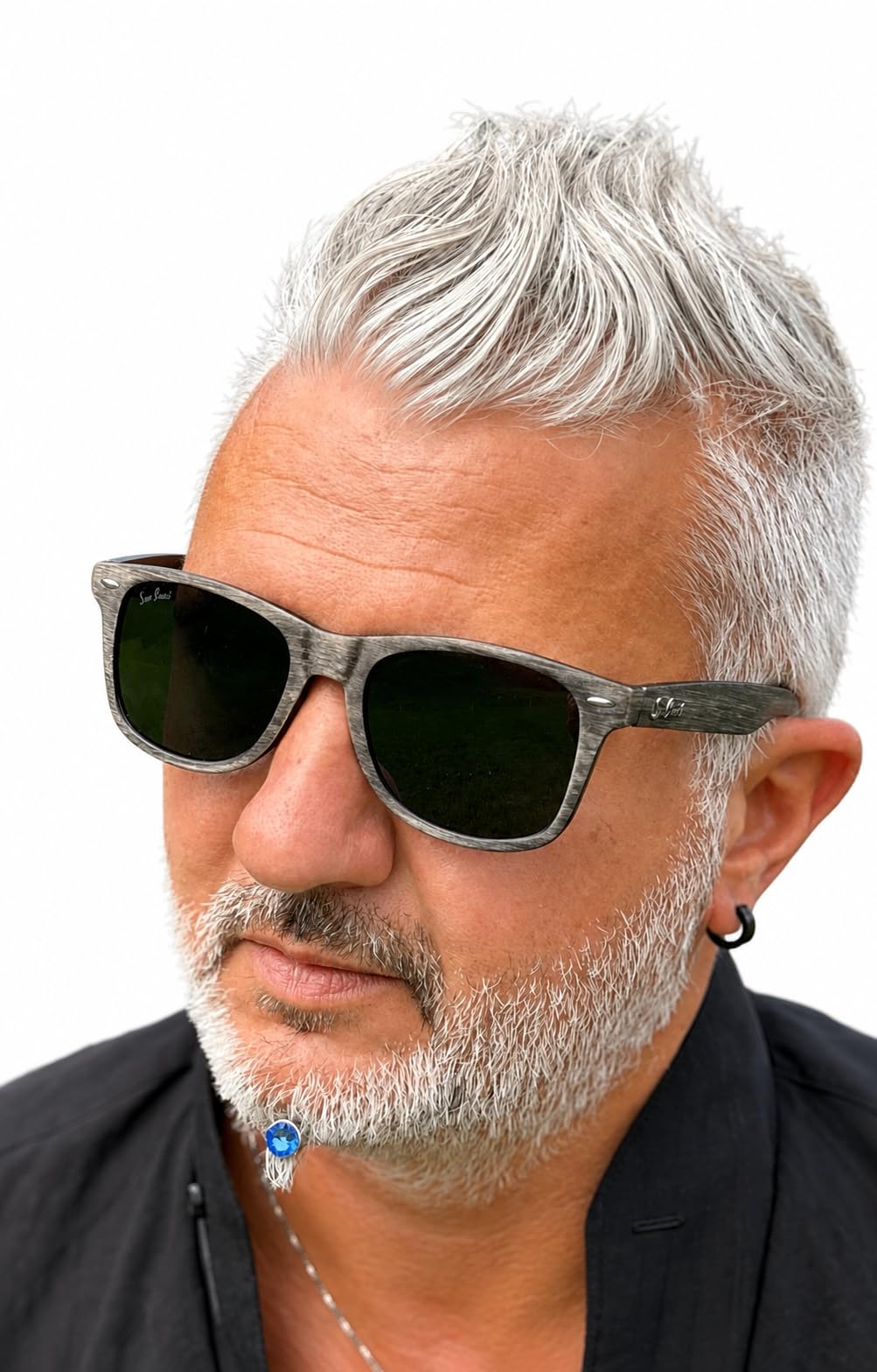 Gioiello da Barba Magnetico con 7 Cristalli Swarovski®