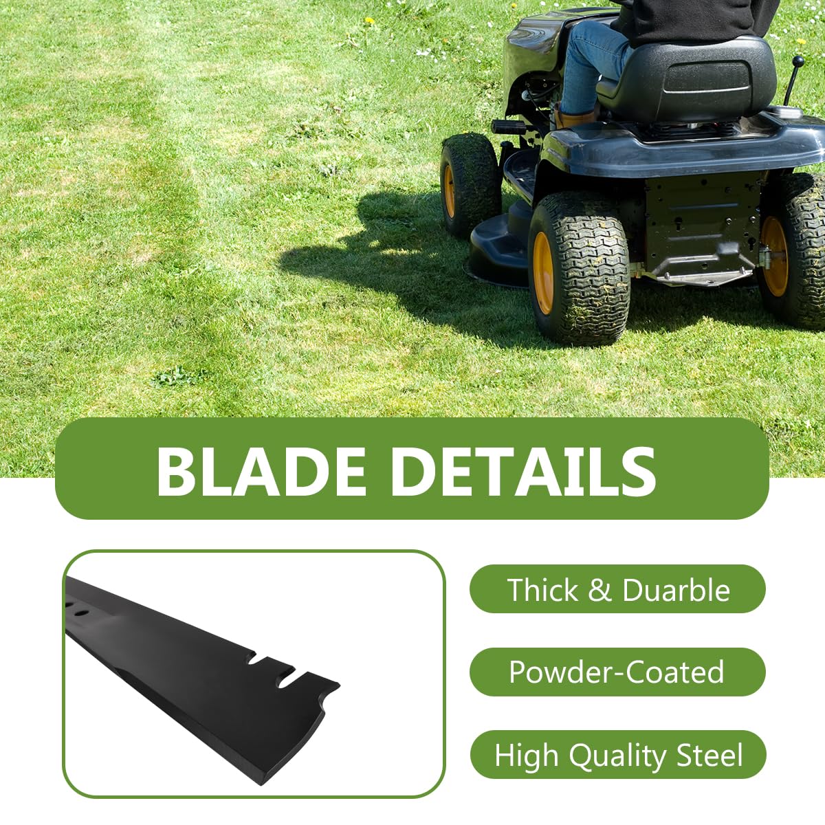 Lame Oregon Per Tagliaerba Exmark/Toro 52 Pollici - Foto 6