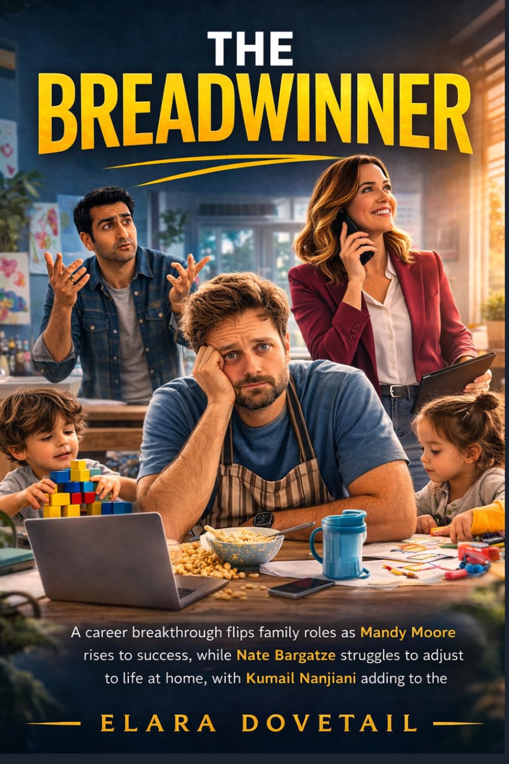 THE BREADWINNER: A career breakthrough flips family roles as Mandy Moore rises to success, while Nate Bargatze struggles to adjust to life at home, with Kumail Nanjiani adding to the chaos.