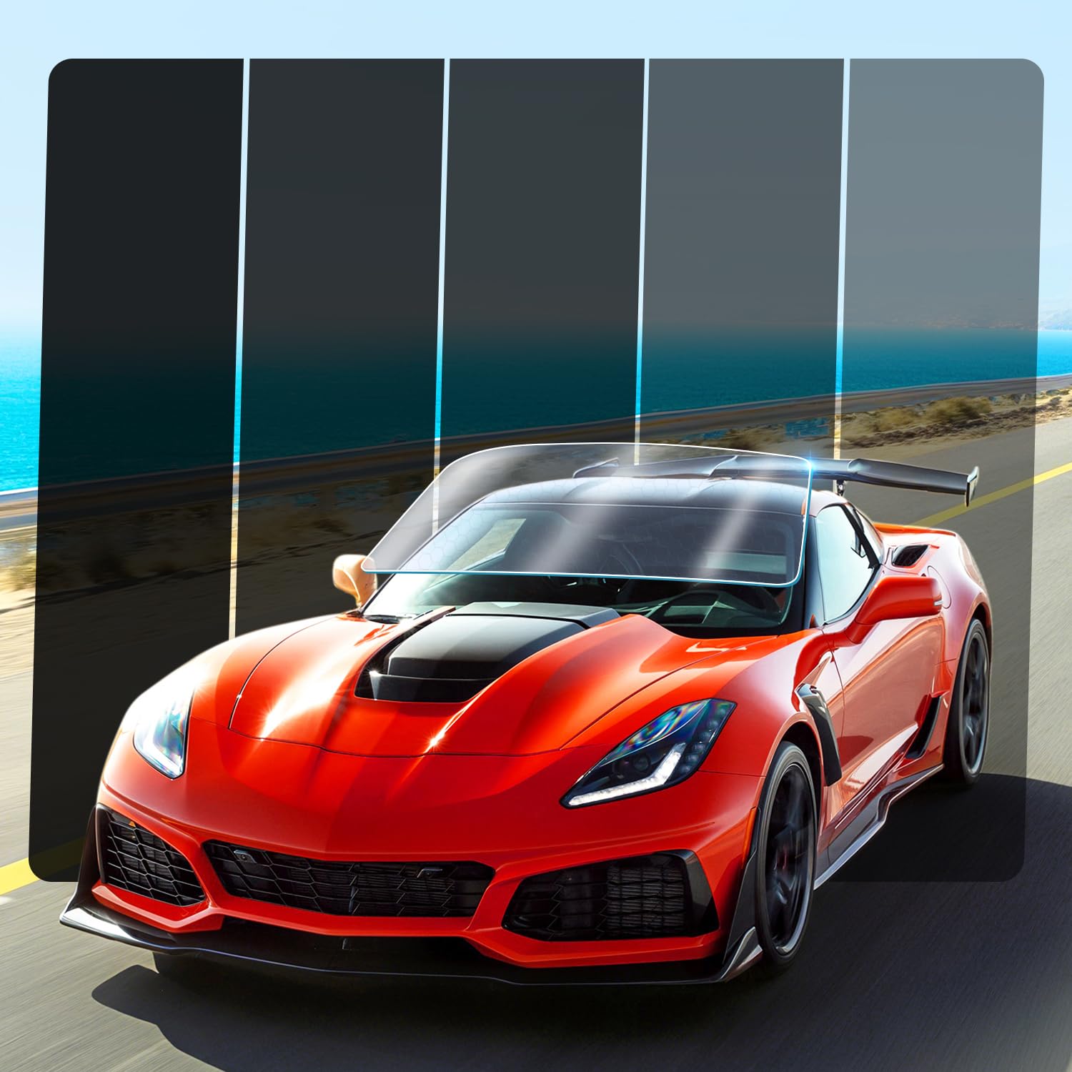Amzwolf 35% VLT Ceramic Car Window Tint Film