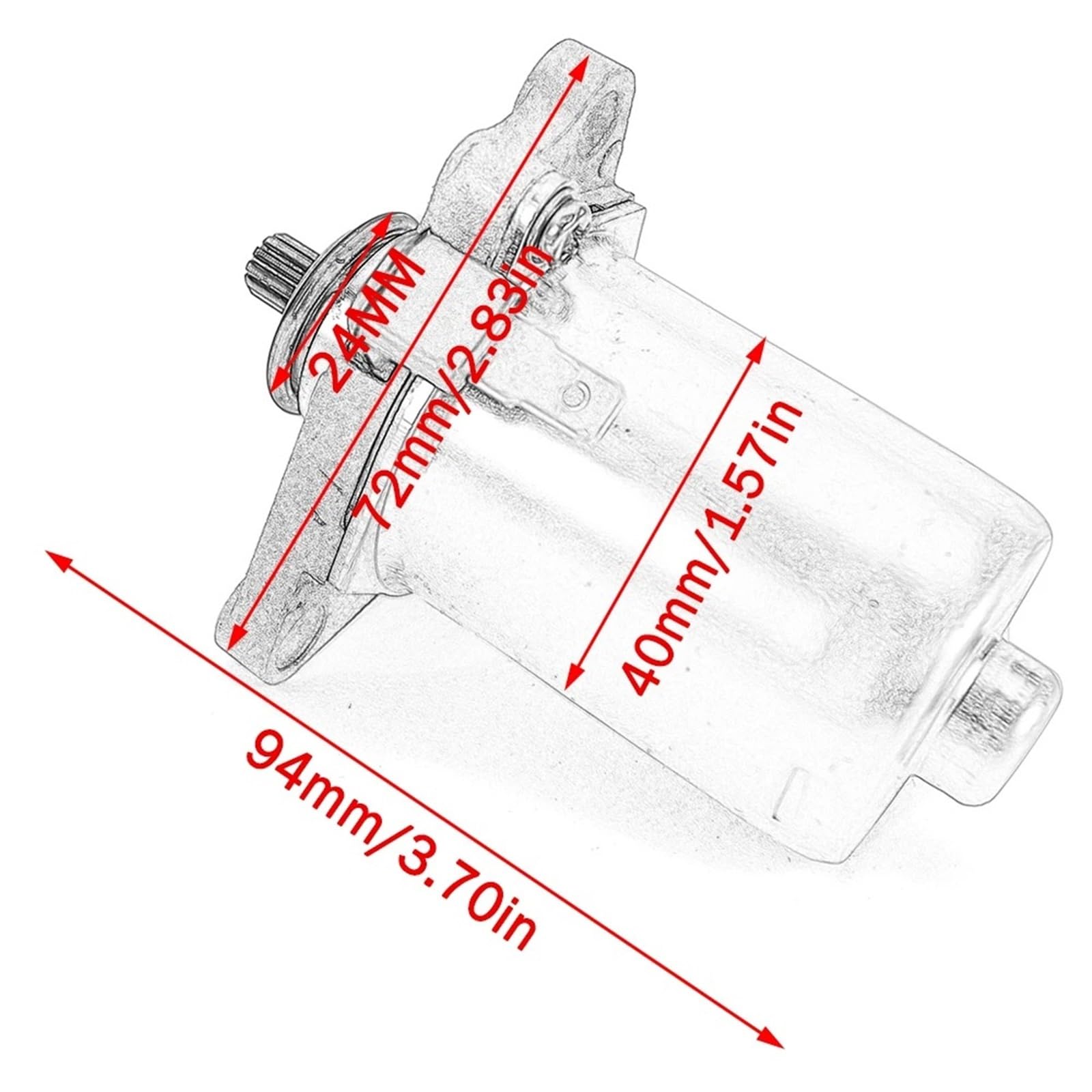 Motorino avviamento Per 150 XCW 50440001000 2017 2018 2019 Per TE150 11 Denti Motorino Avviamento
