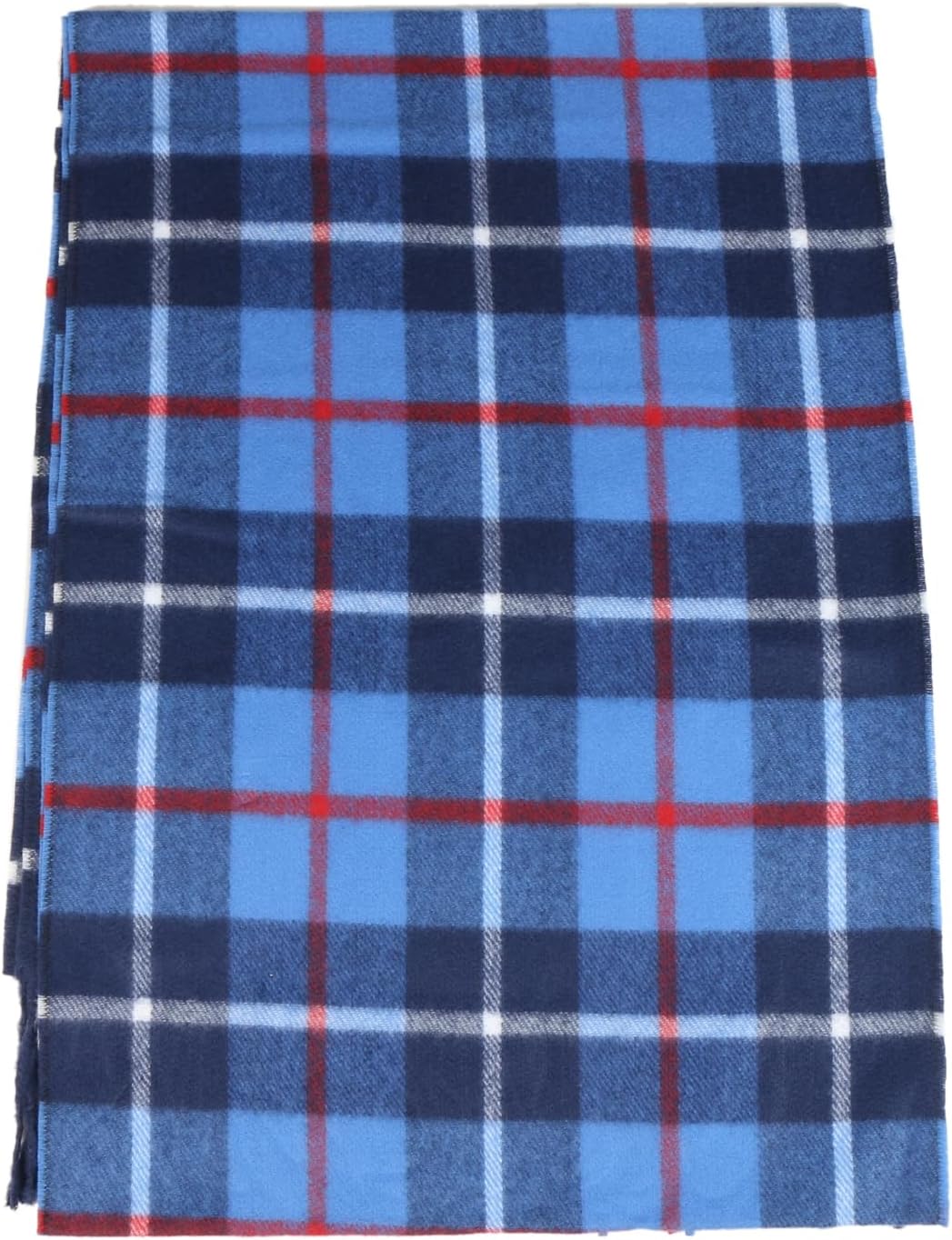 TZ Promise Herringbone Houndstooth Checked Pattern Cashmere Feel Classic Soft Luxurious Winter Scarf For Men Women - Image 3