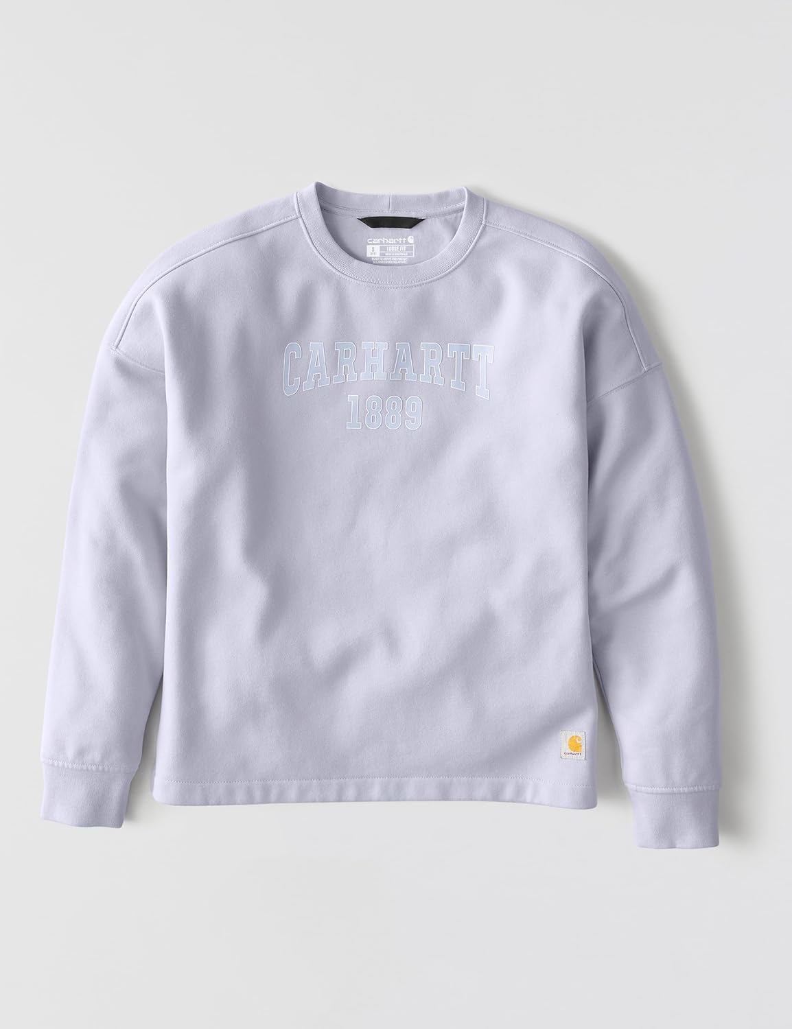 Carhartt womens Loose Fit Midweight Carhartt Graphic Sweatshirt - Image 6