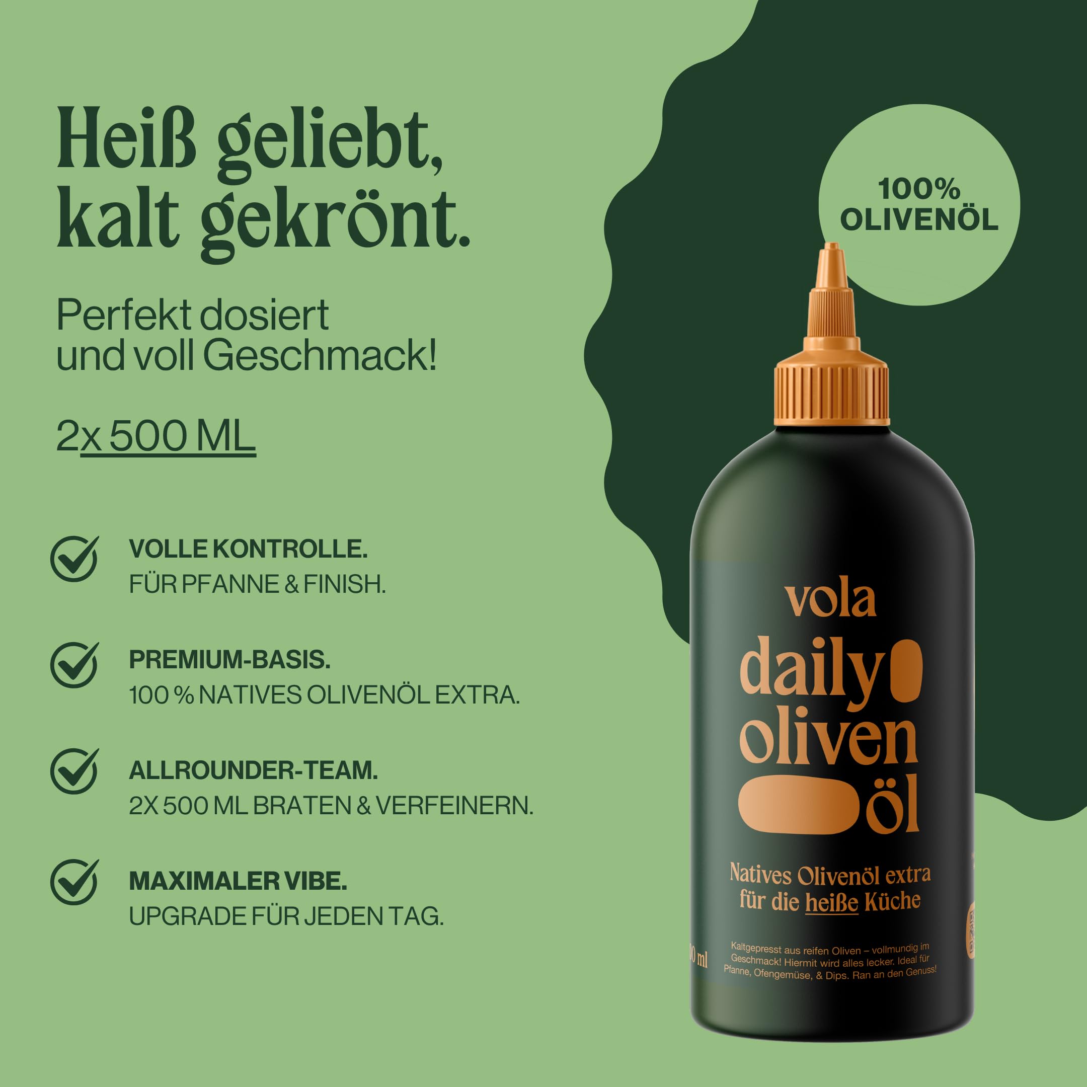 Vola Olivenöl Geschenkset – Daily, Edel & alle 5 Würzöle | 7 Produkte im ultimativen Olivenöl Probierpaket