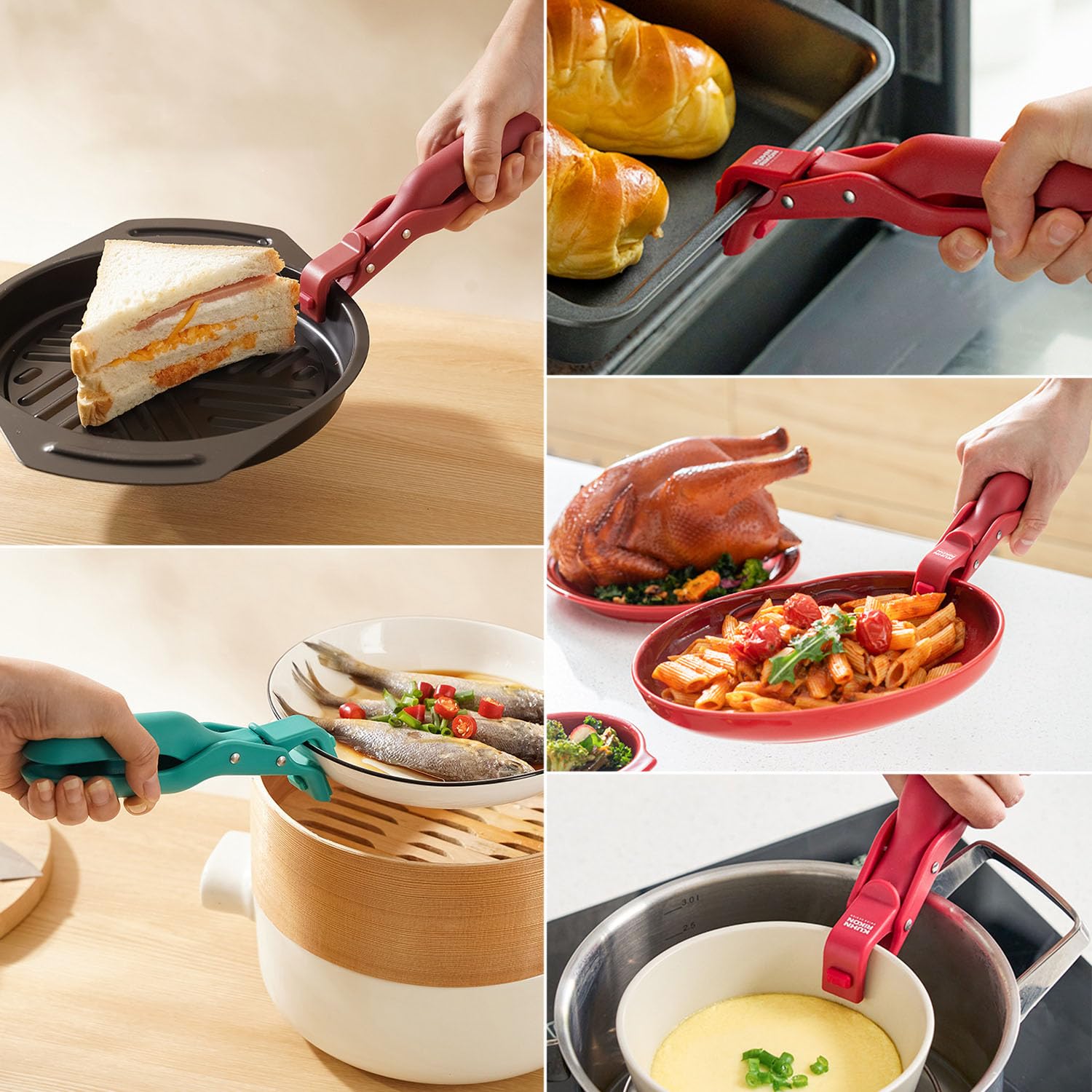 Teglia In Silicone Per Friggitrice Ad Aria, Contenitore Friggitrice Ad Aria 20cm