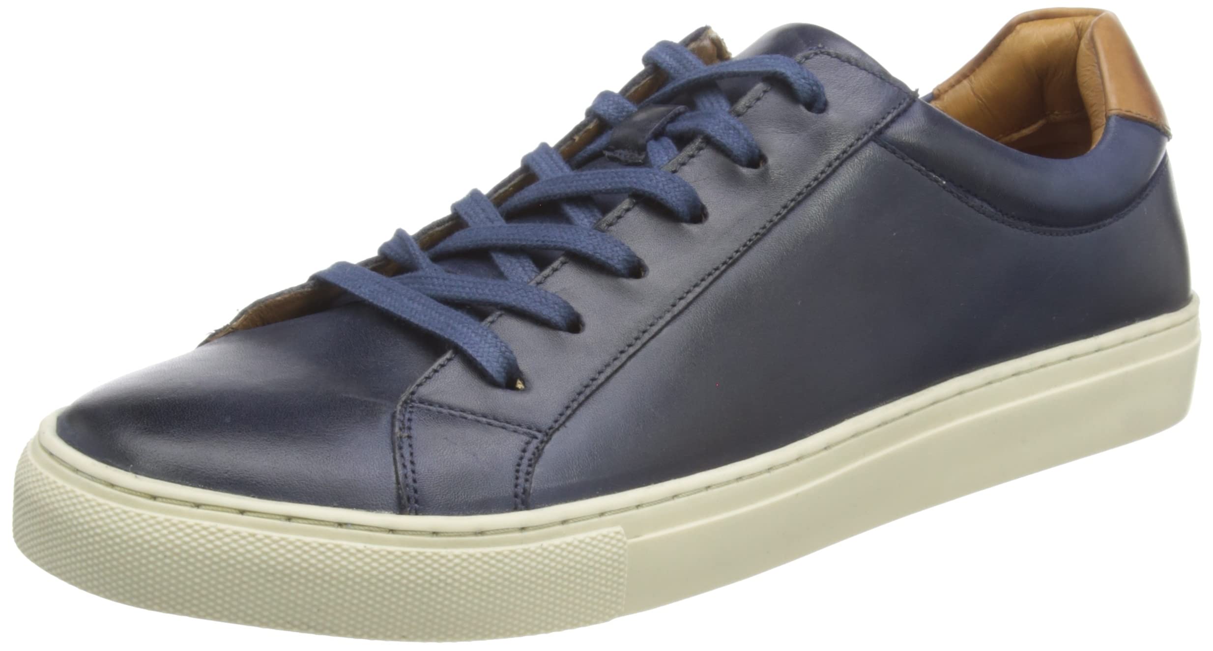 Hush Puppies Men's Colton Sneaker, Navy, 8 UK