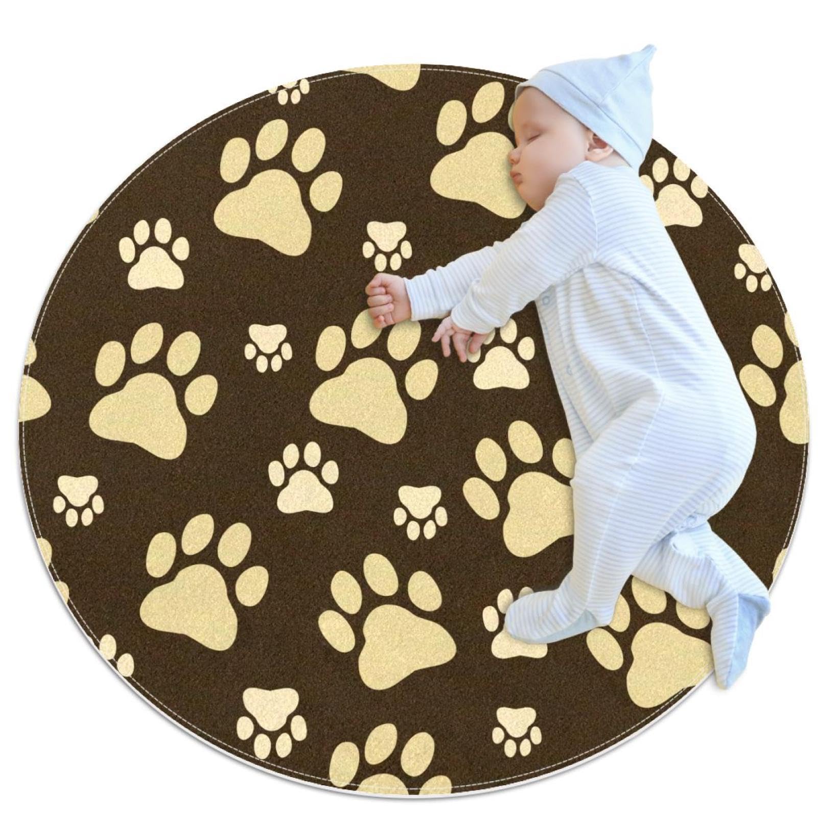 Tapis de salle de bain anti-glisse contre les sols froids pour chambre d'enfant et salon