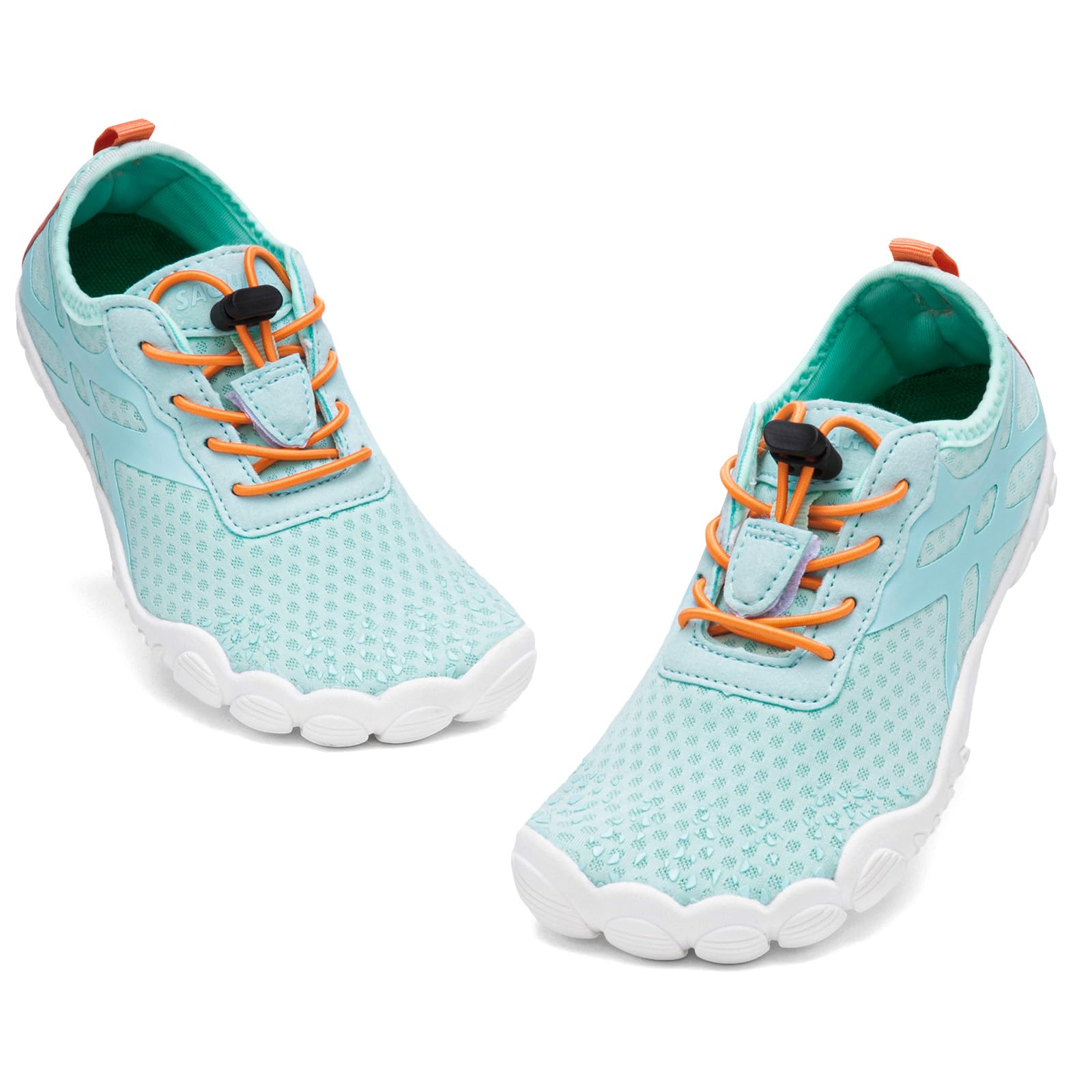 SAGUARO Zapatos de Agua Barefoot para Niños, Escarpines Acuáticos con Puntera Ancha y Secado Rápido para Verano y Actividades Acuáticas, Gr.25-36