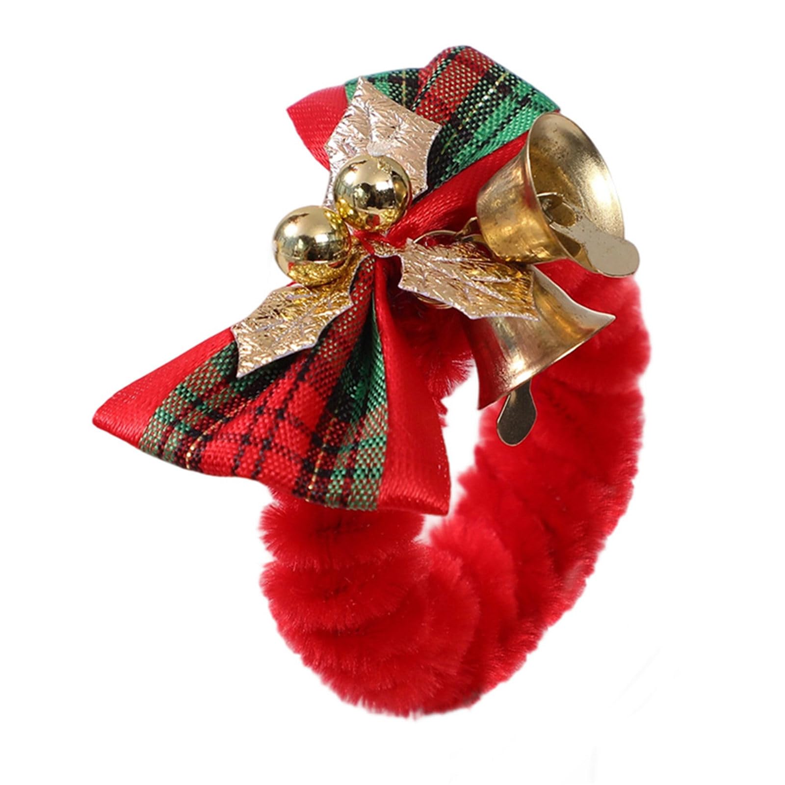 Elnwnnkc 12pcs Festive Christmas Napkin Rings Polyester Holiday Table Decor for Family Gatherings Washable & Christmas Napkin Rings