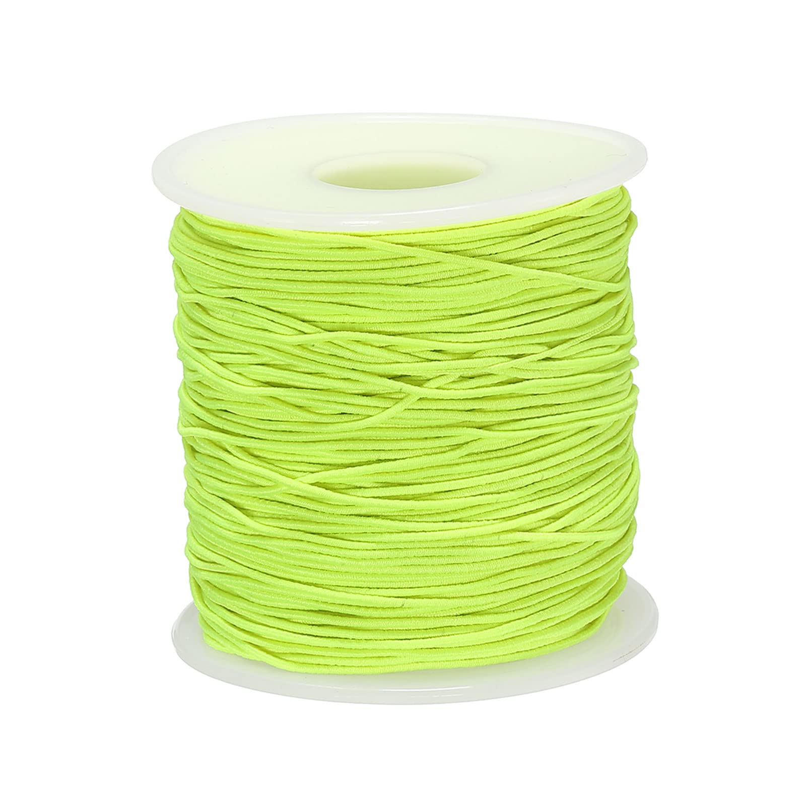 Cuerda elástica flúor de 0,8 mm y gran flexibilidad para collares llamativos