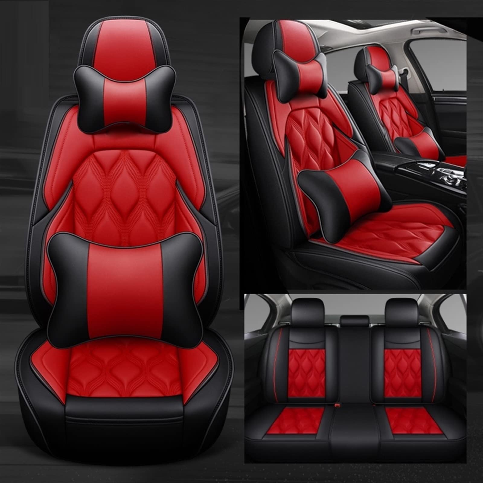 YOUZKA Car Seat Cushion Covers Automotive Interior For Peugeot 206 307 407 207 208 2008 3008 508 308 406 301 607 accessories