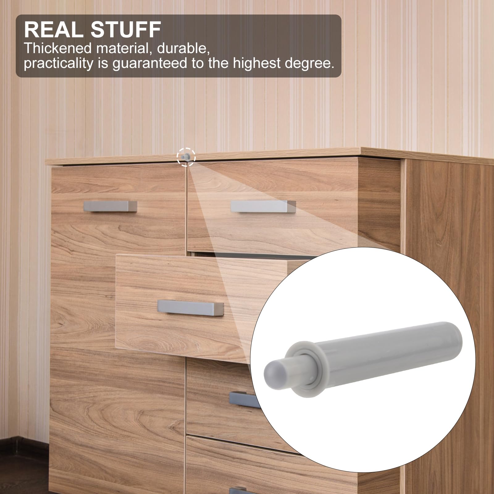 TNSLAND 16 Pièces Amortisseur Porte Placard, Amortisseur