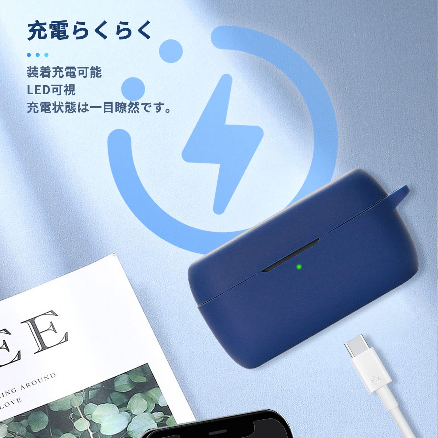 Amazon | Jabra Evolve2 Buds 用 ケース カバー 【NOUKAJU】ワイヤレス