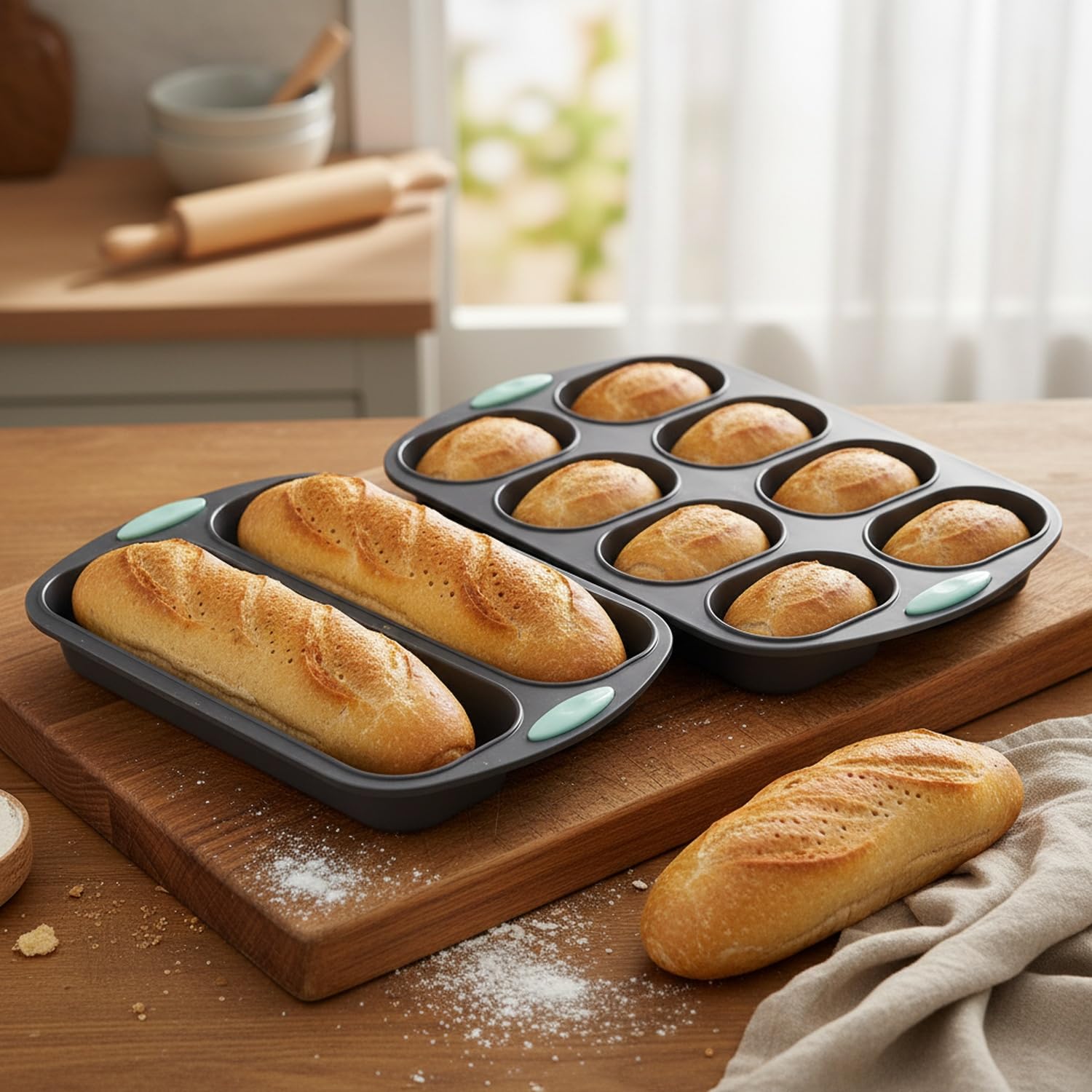Silicone Baguette Pans