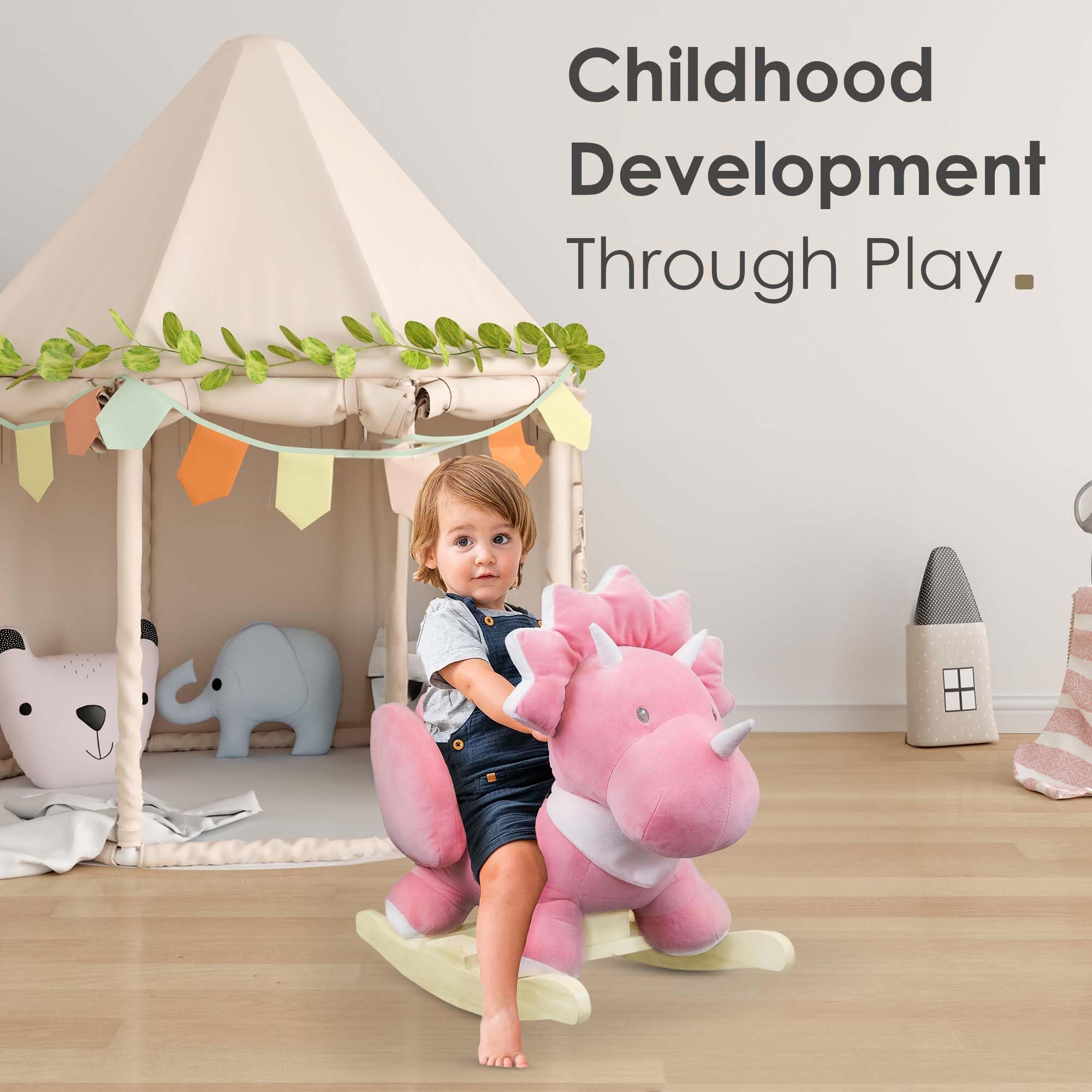 Snapklik.com : Nattou Rocking Horse Animal For Children10-36 Months, 25 ...